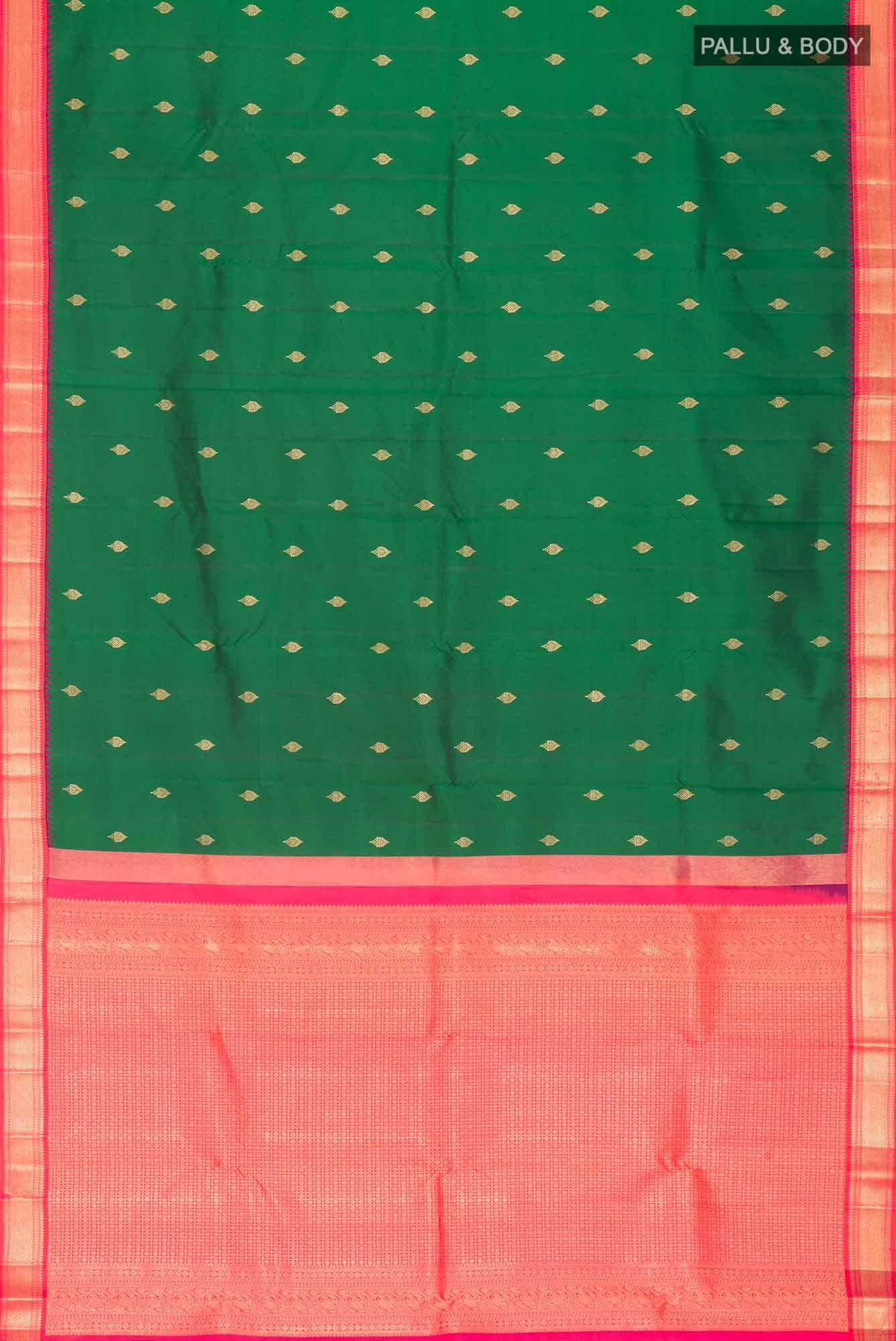 Green Kanchipuram Silk Saree