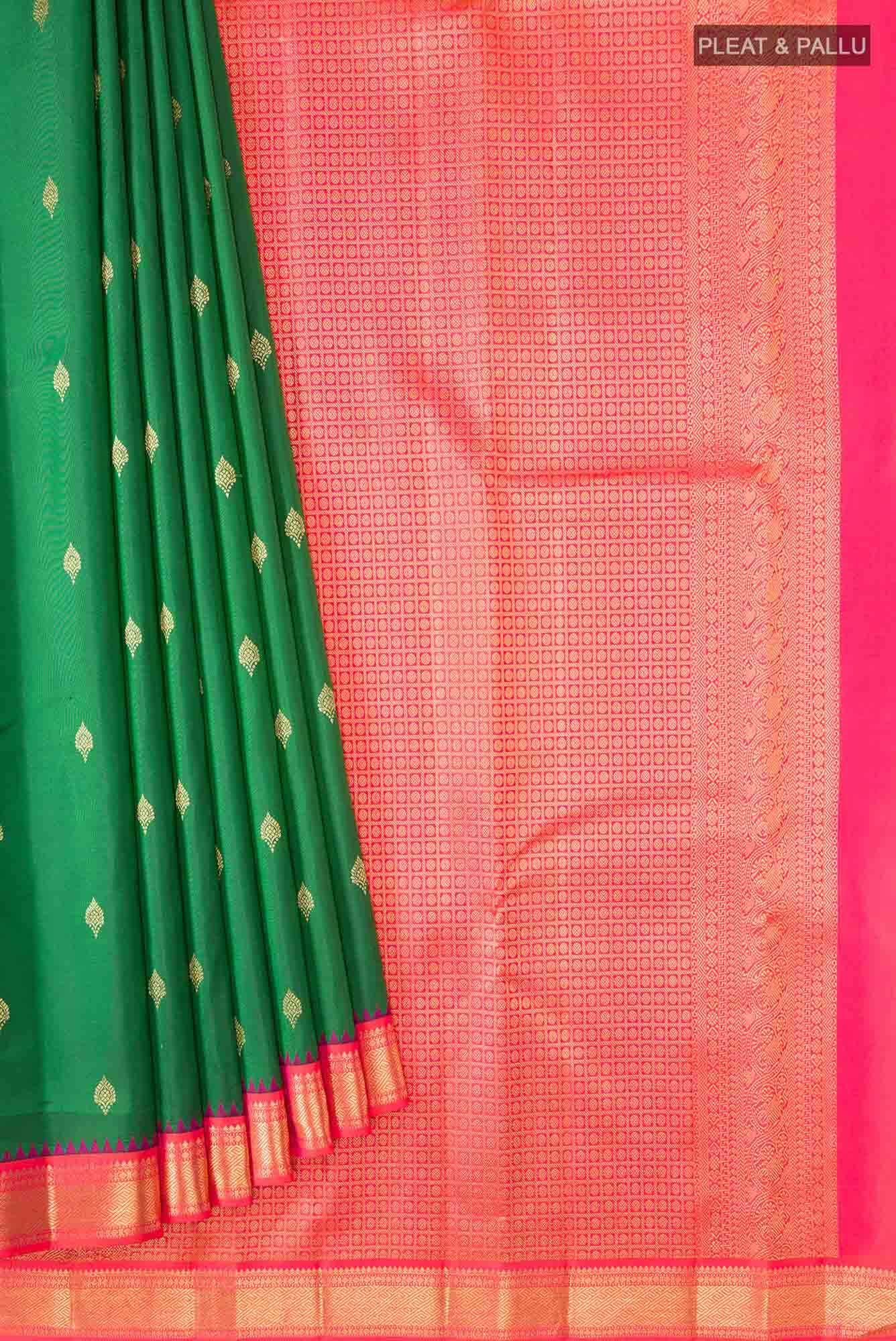 Green Kanchipuram Silk Saree