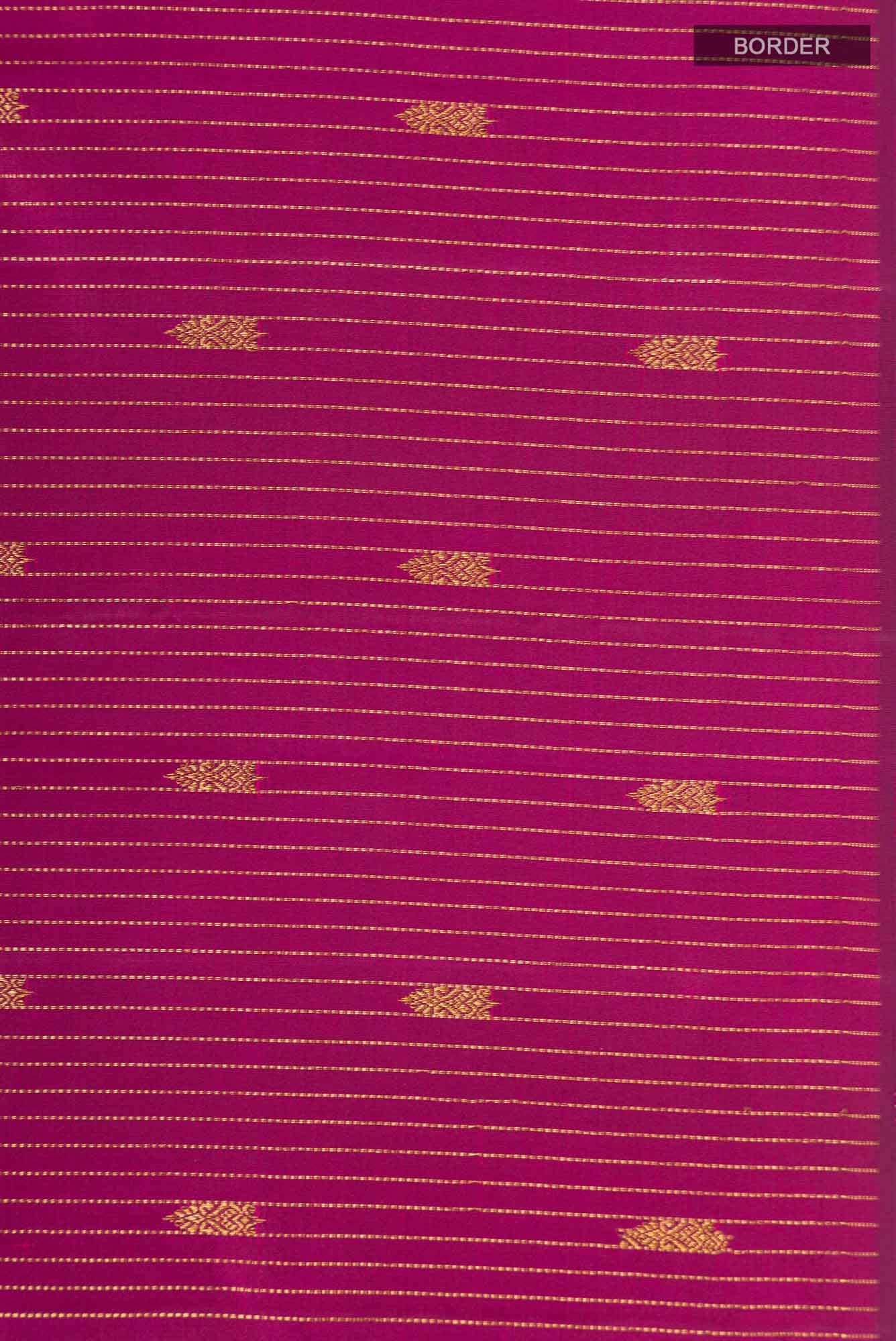 Magenta Kanchipuram Silk Saree