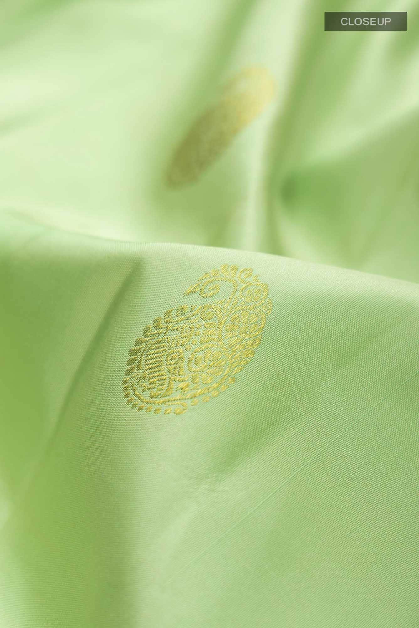 Green Kanchipuram Silk Saree