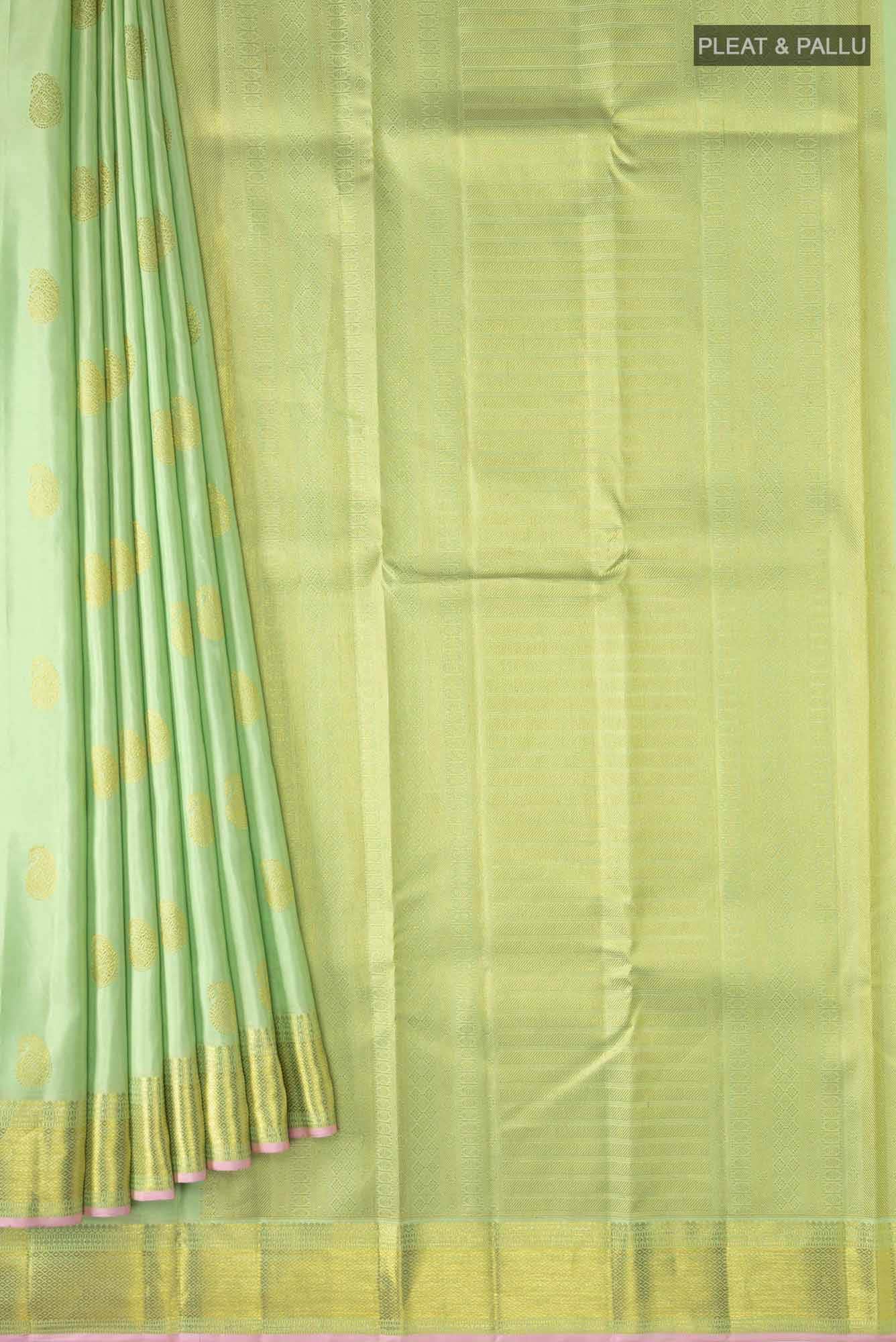 Green Kanchipuram Silk Saree