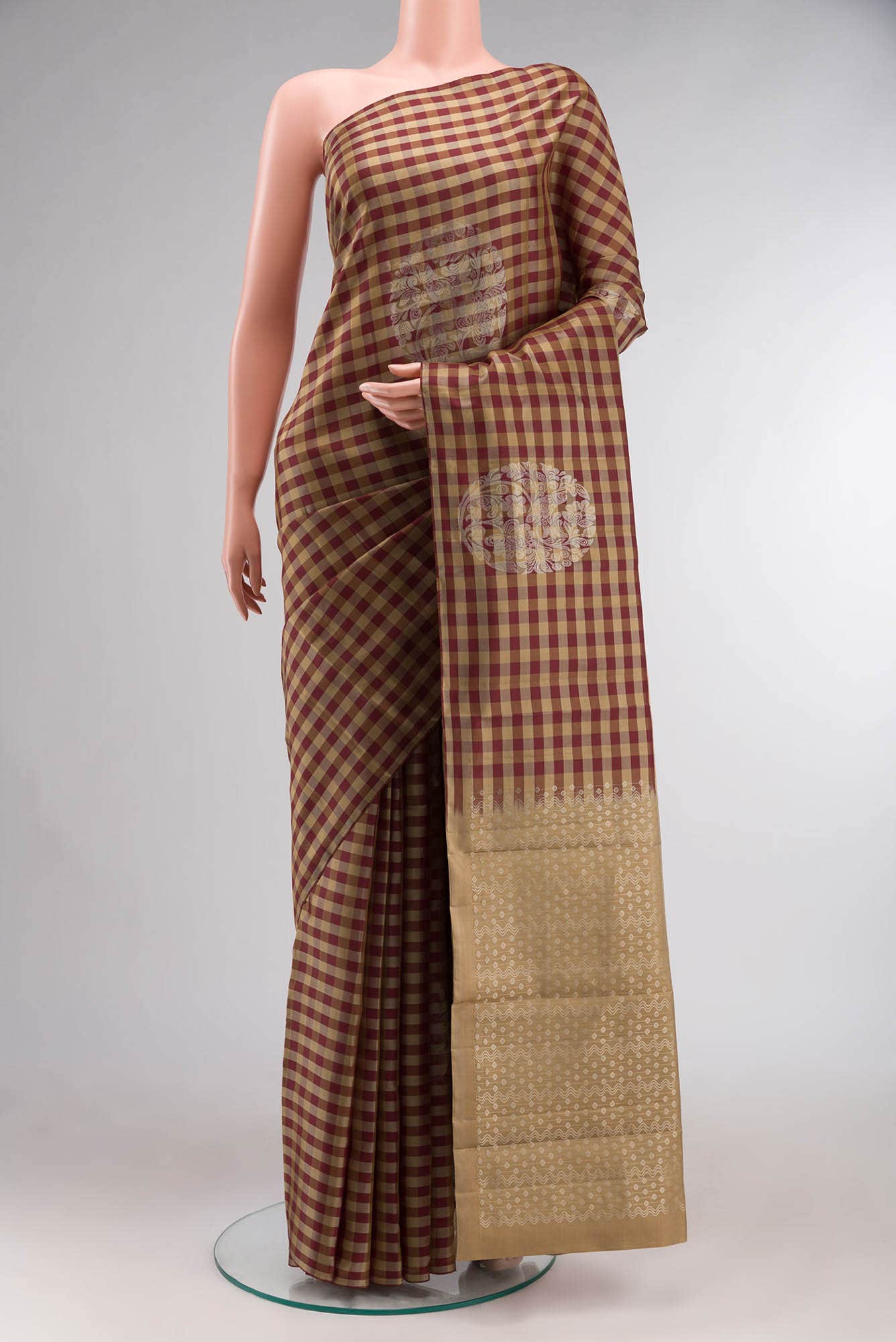 Multi Kanchipuram Silk Saree