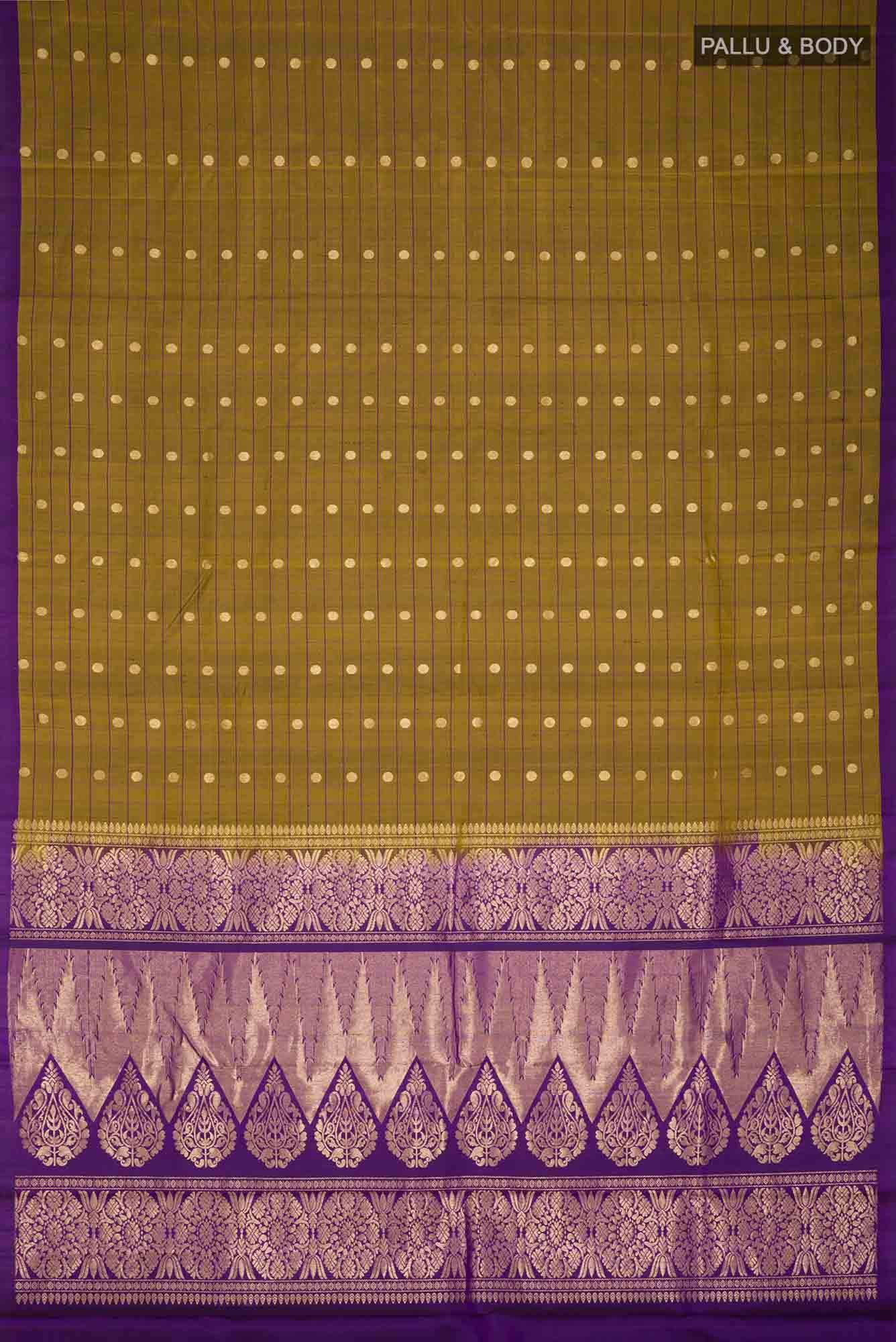 Mustard Soft Silk Saree