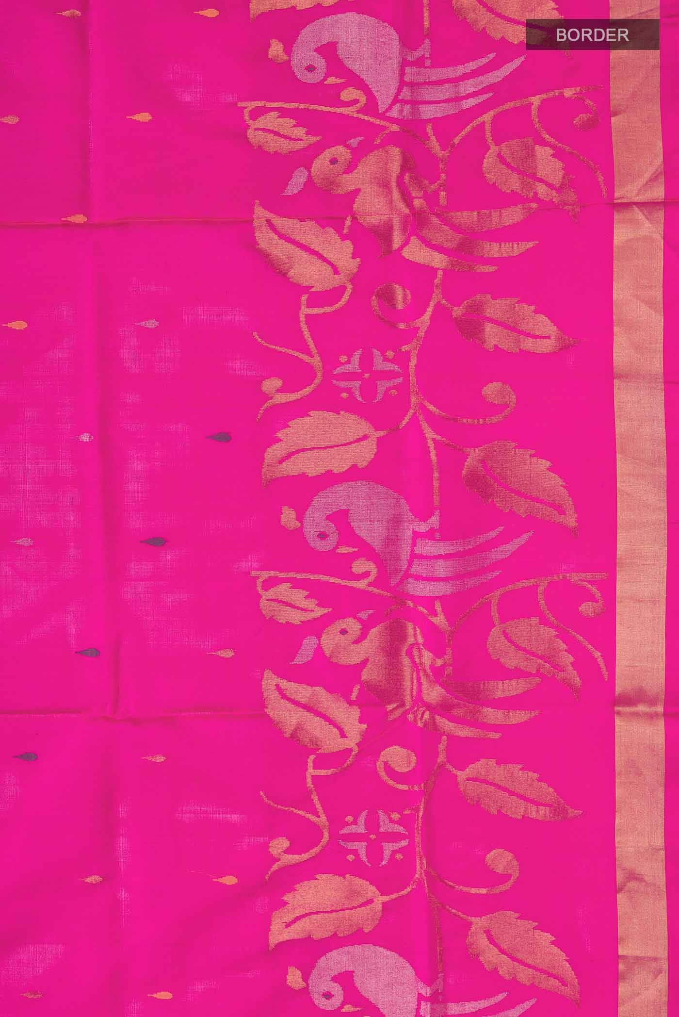 Pink Uppada Silk Saree