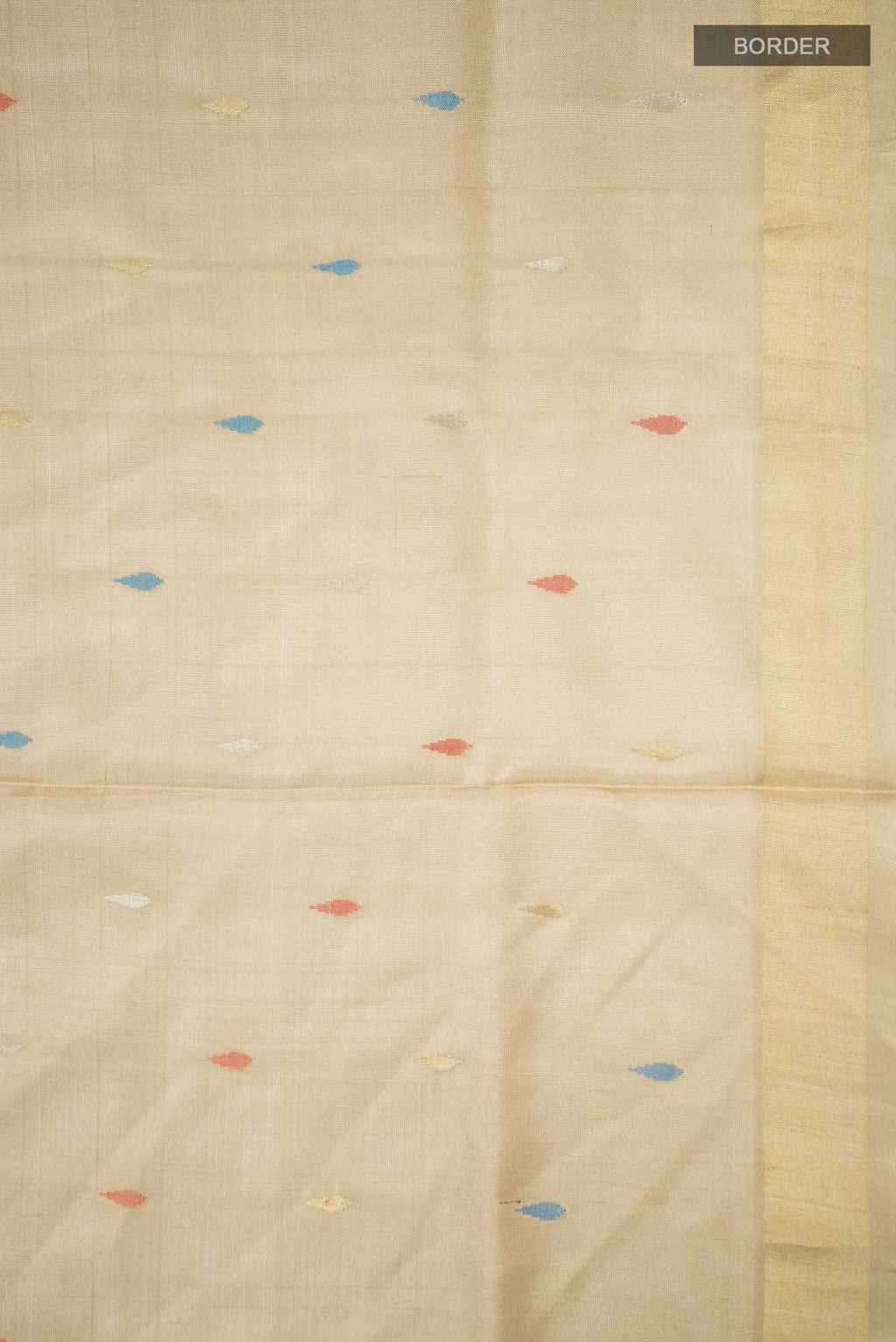 Beige Uppada Silk Saree