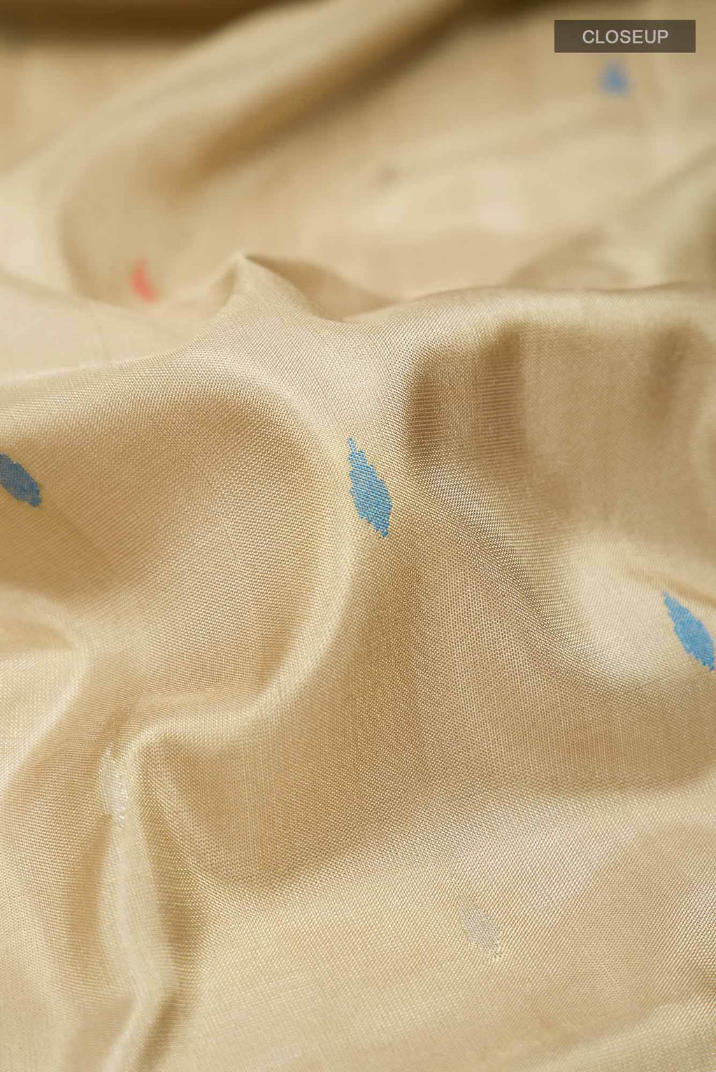 Beige Uppada Silk Saree