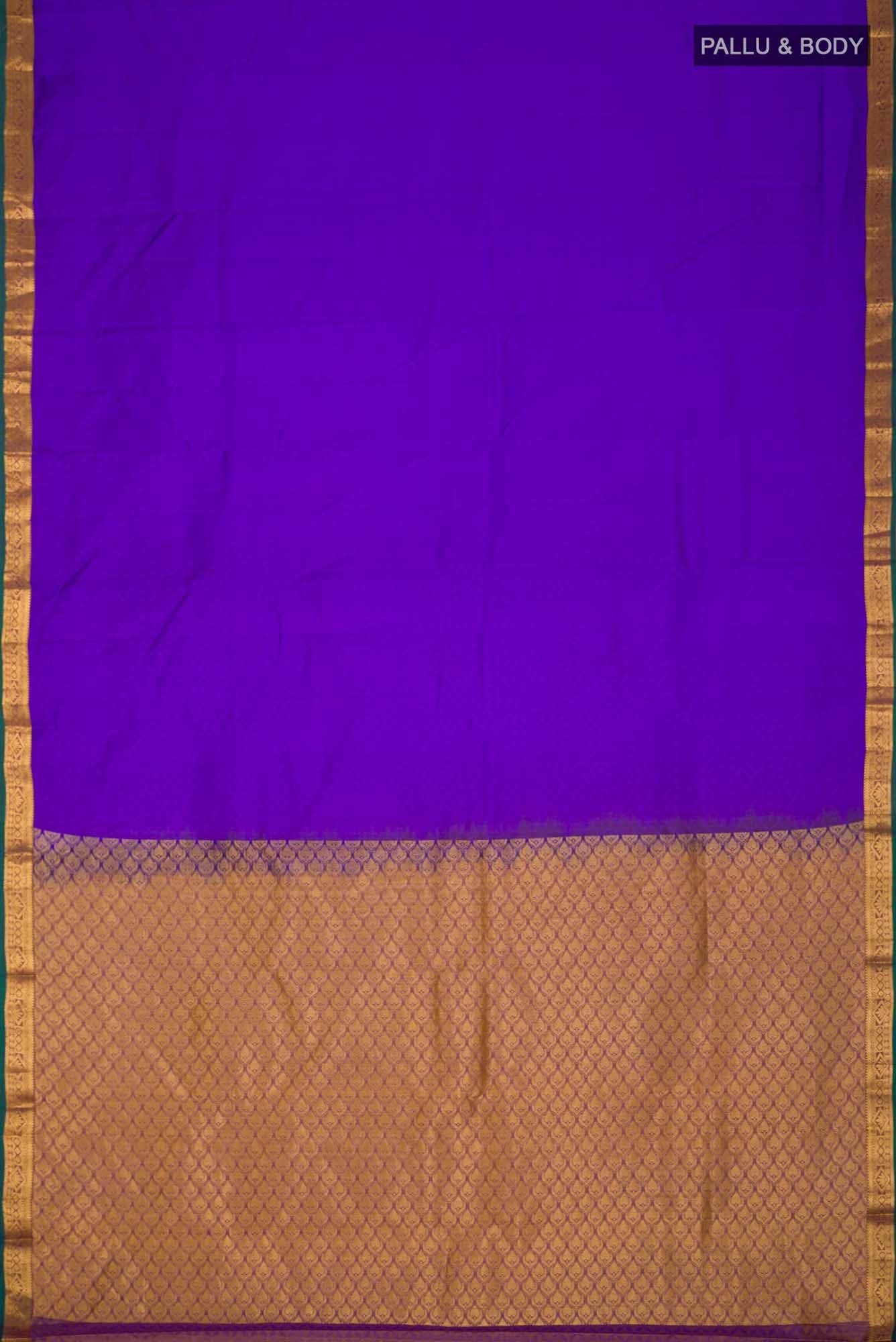 Blue Kanchipuram Silk Saree