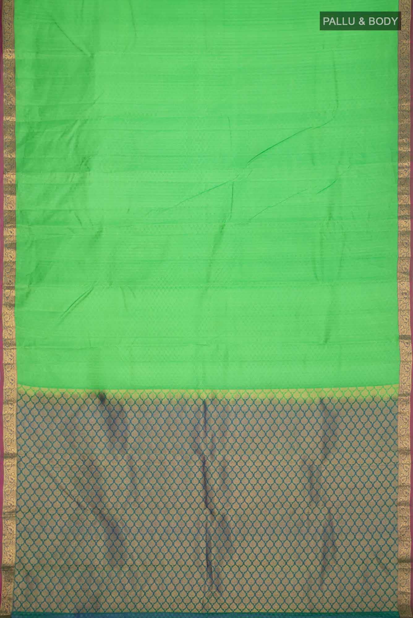 Green Kanchipuram Silk Saree