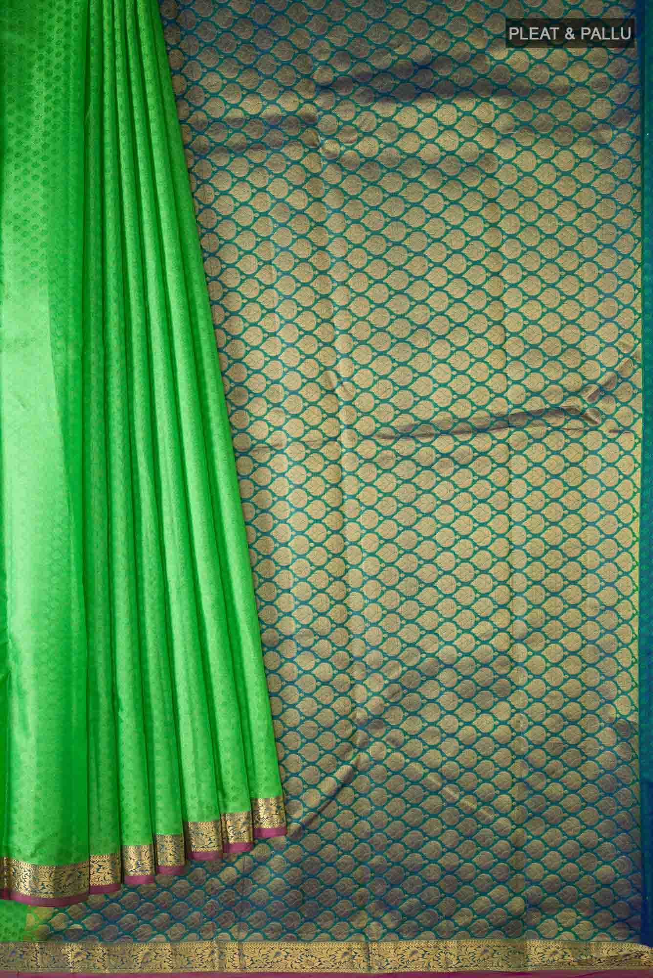 Green Kanchipuram Silk Saree