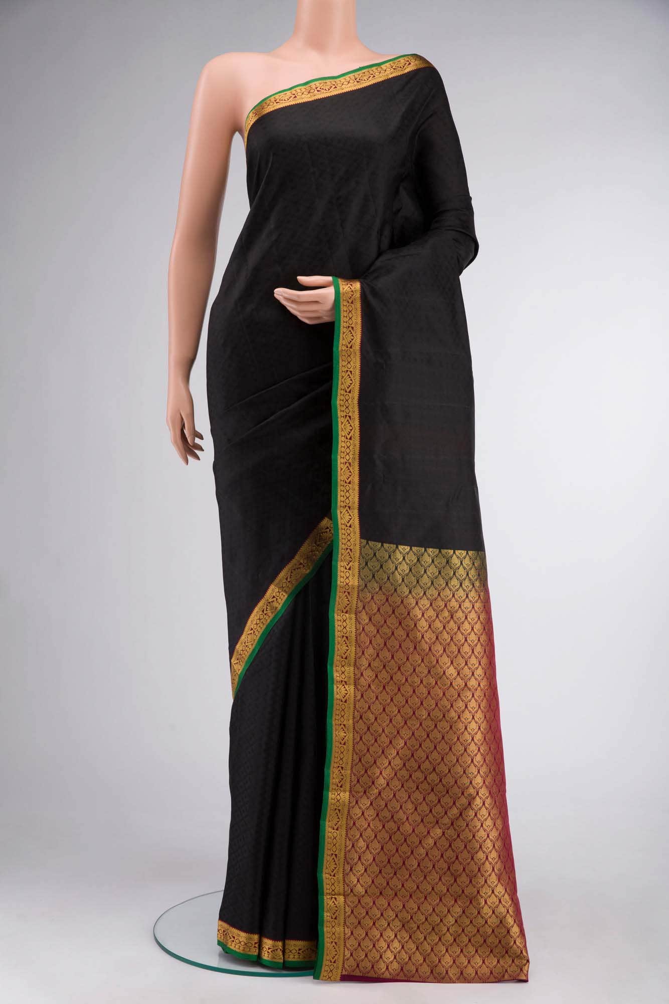 Green Kanchipuram Silk Saree