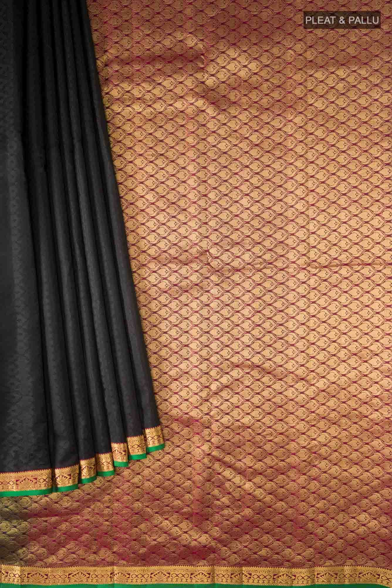 Green Kanchipuram Silk Saree