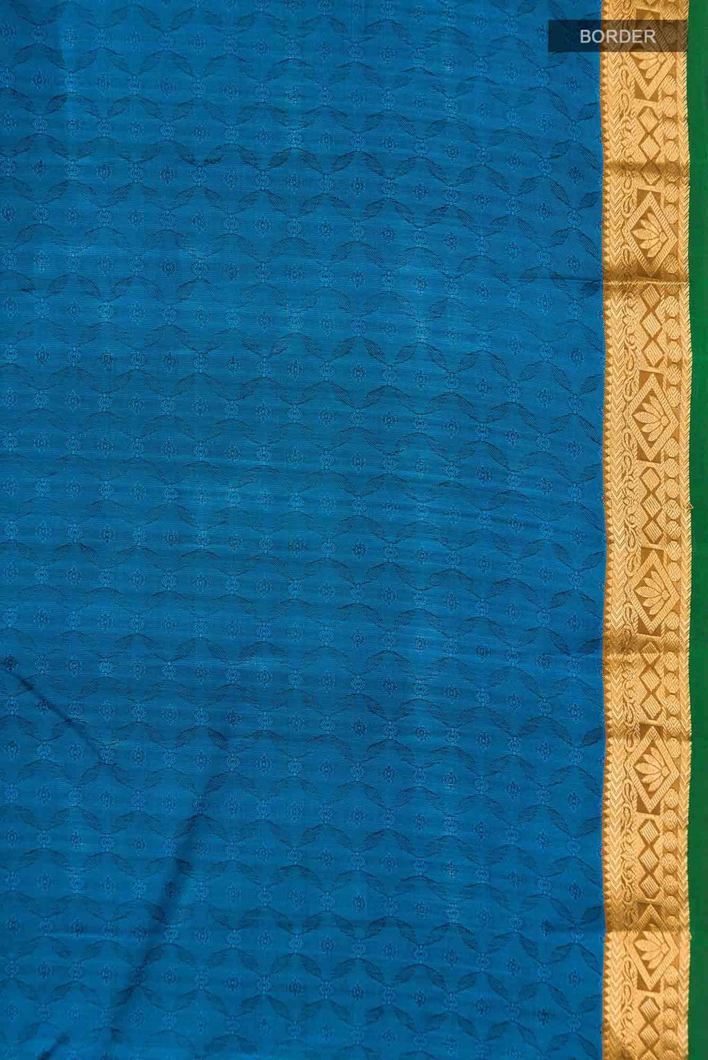 Blue Kanchipuram Silk Saree