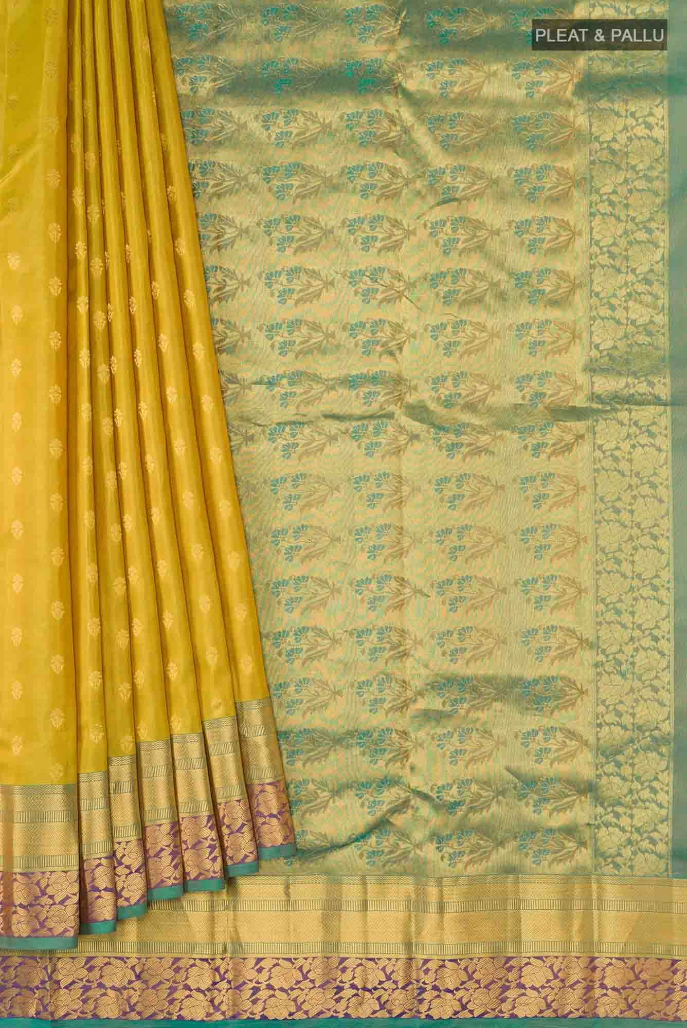 Green Kanchipuram Silk Saree