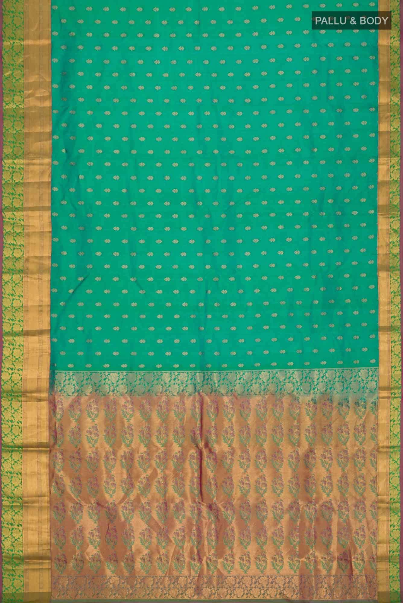 Green Kanchipuram Silk Saree