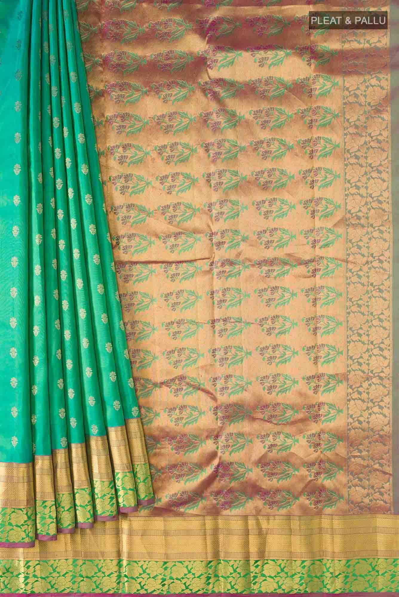 Green Kanchipuram Silk Saree