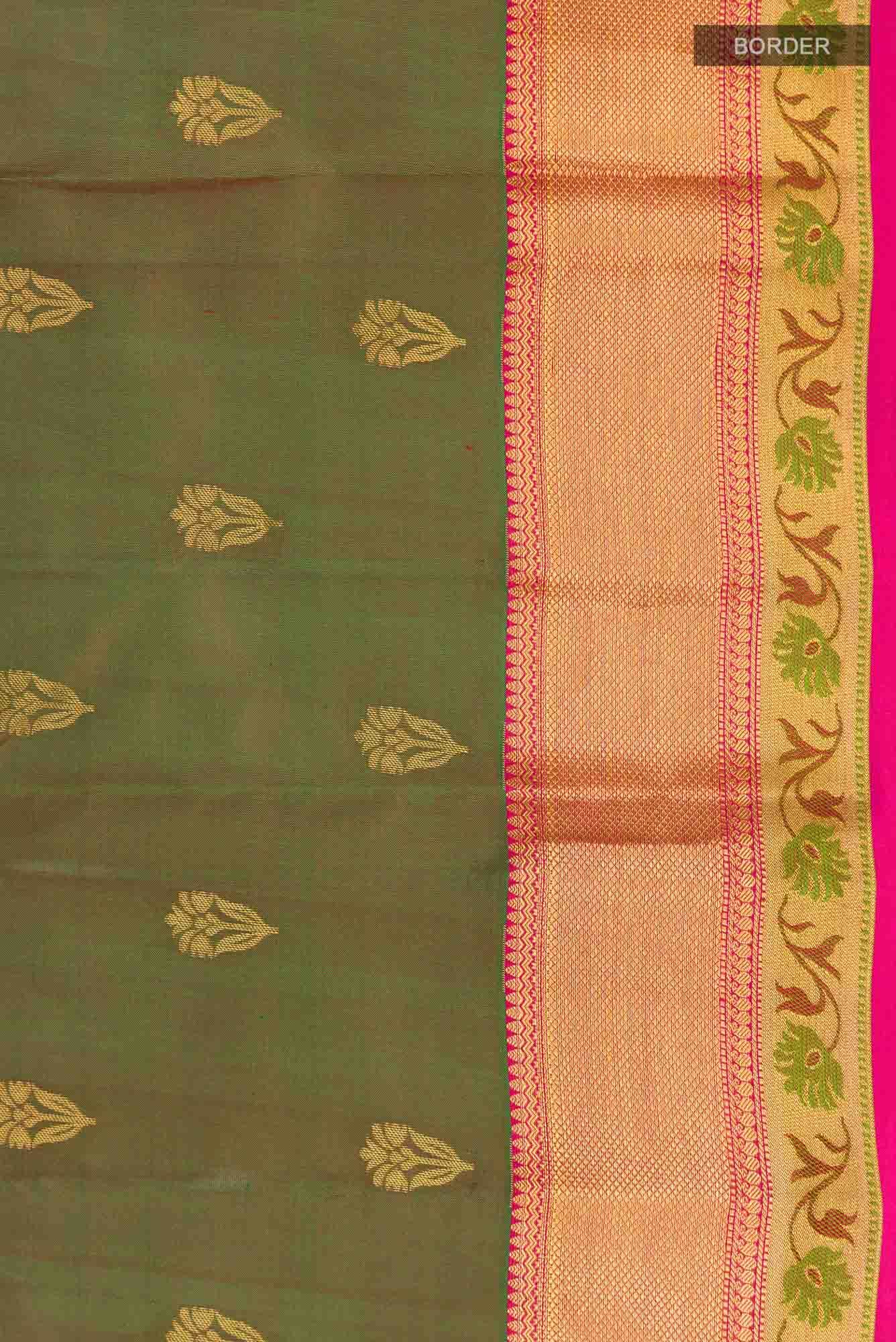 Green Kanchipuram Silk Saree