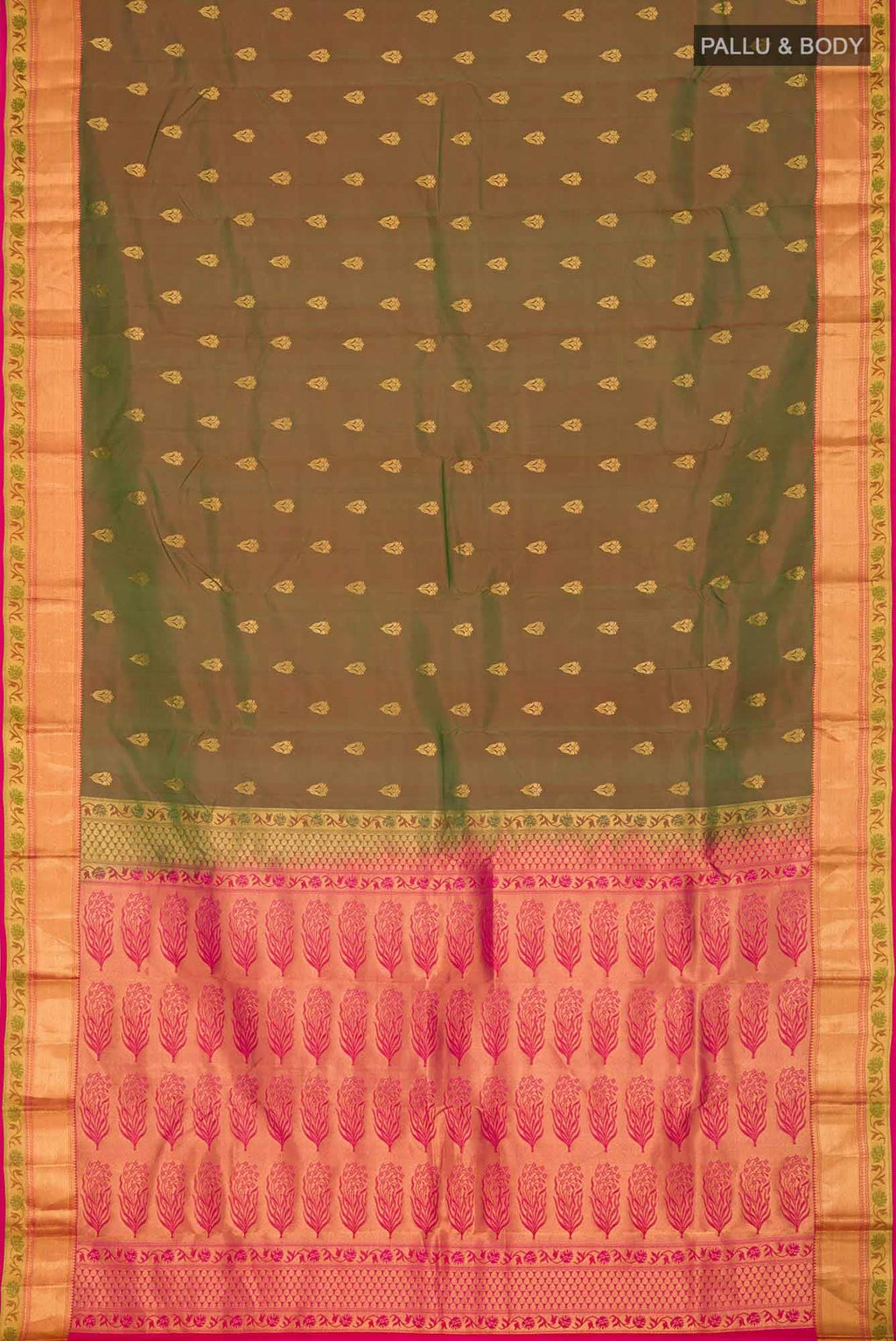 Green Kanchipuram Silk Saree