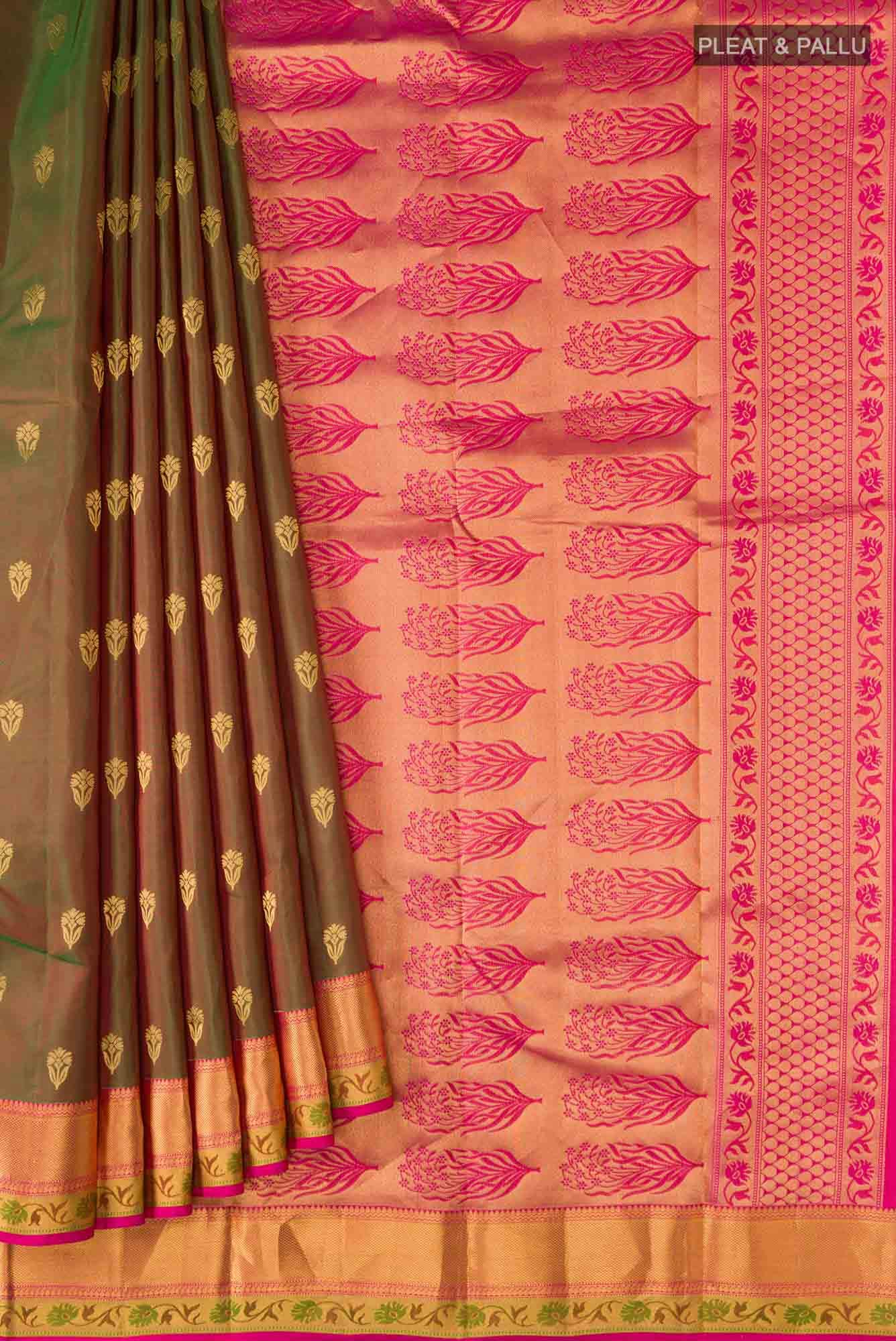 Green Kanchipuram Silk Saree