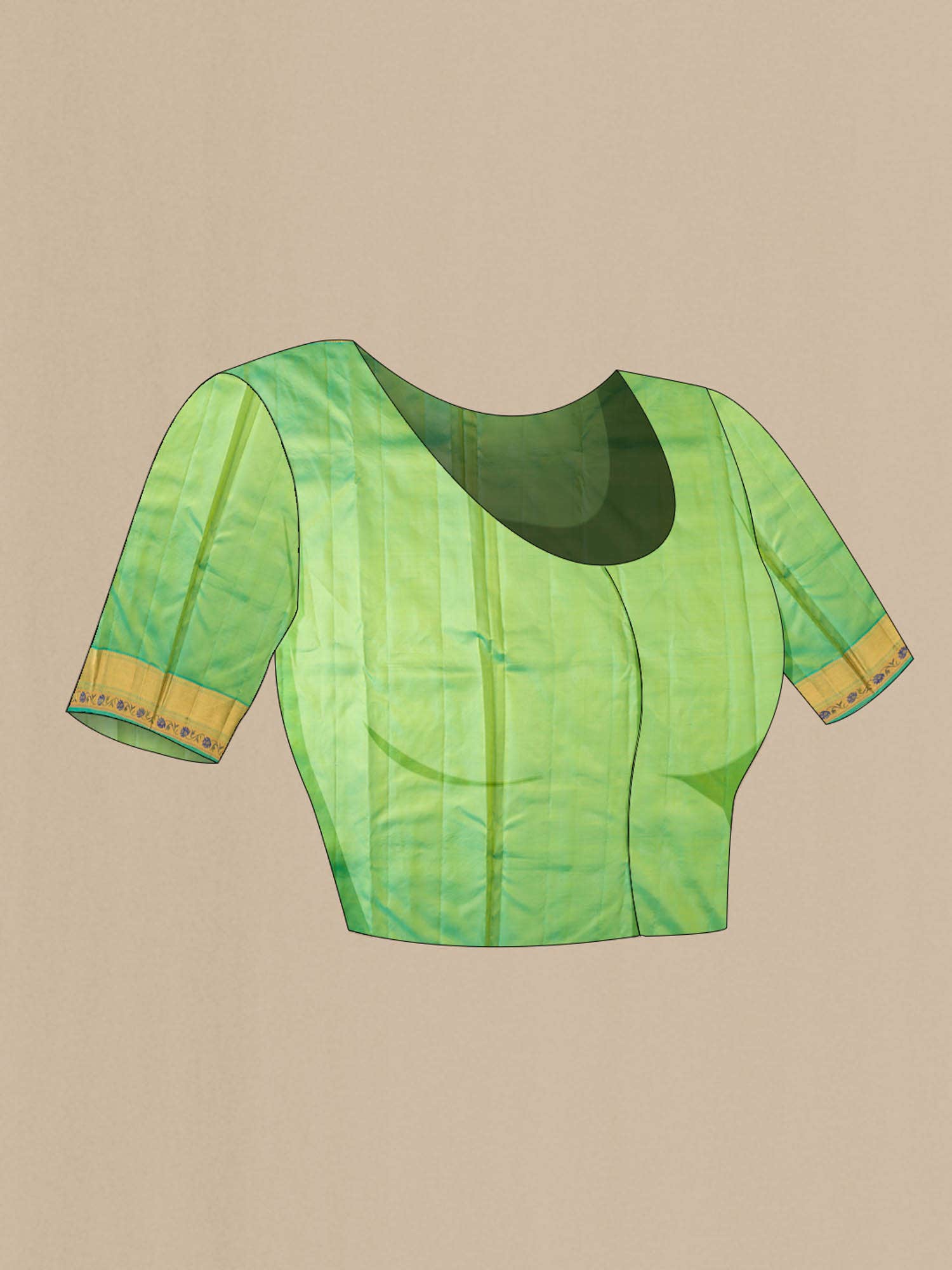 Green Kanchipuram Silk Saree