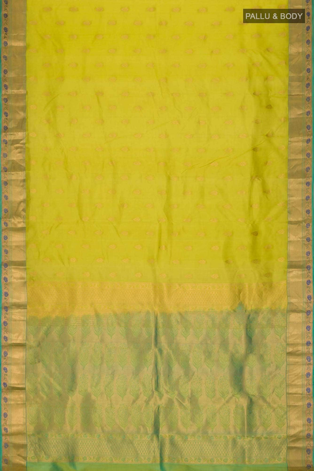 Green Kanchipuram Silk Saree