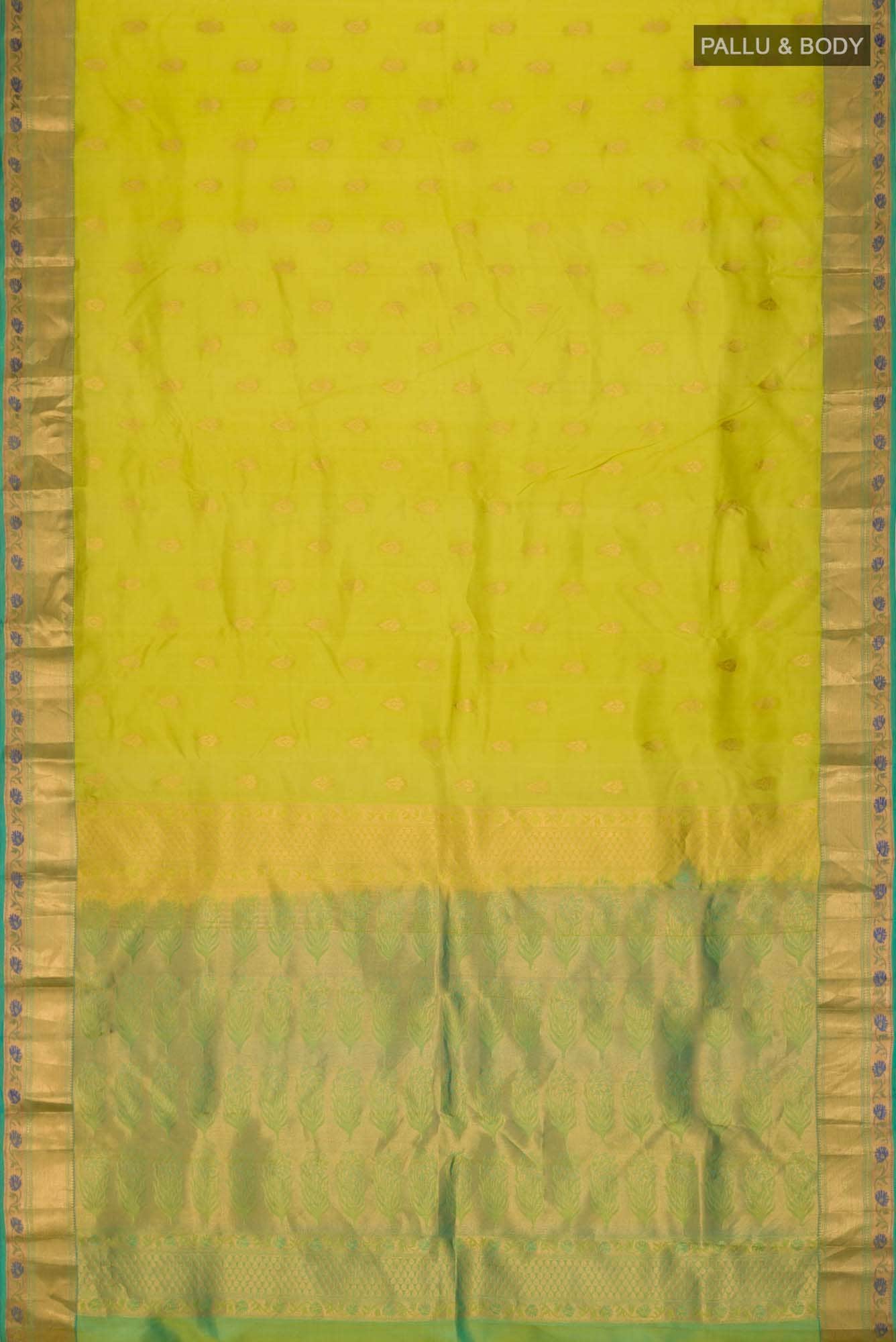 Green Kanchipuram Silk Saree