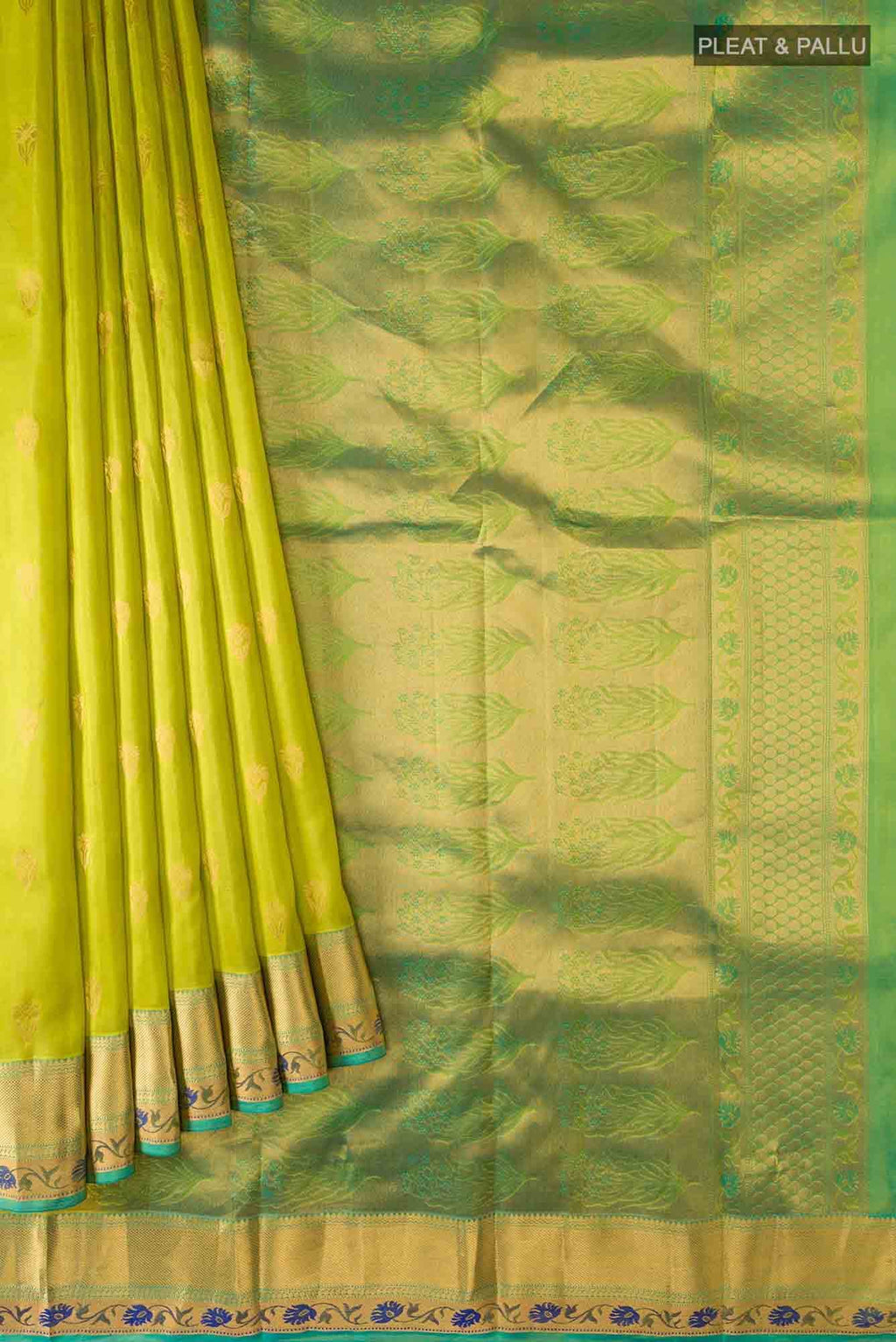 Green Kanchipuram Silk Saree