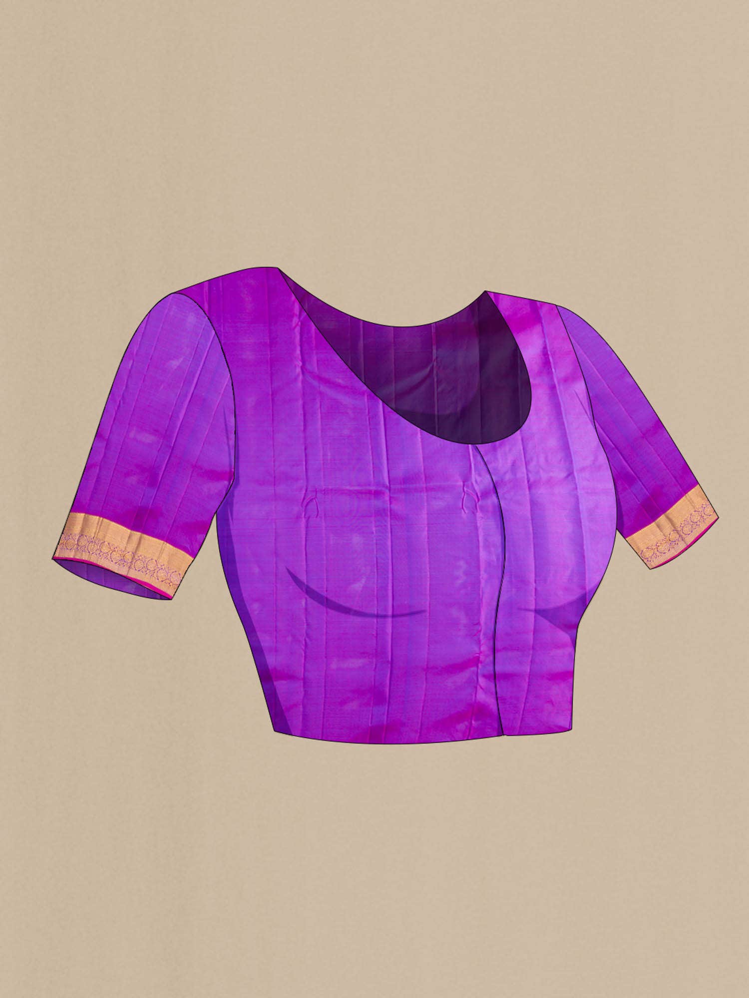 Blue Kanchipuram Silk Saree