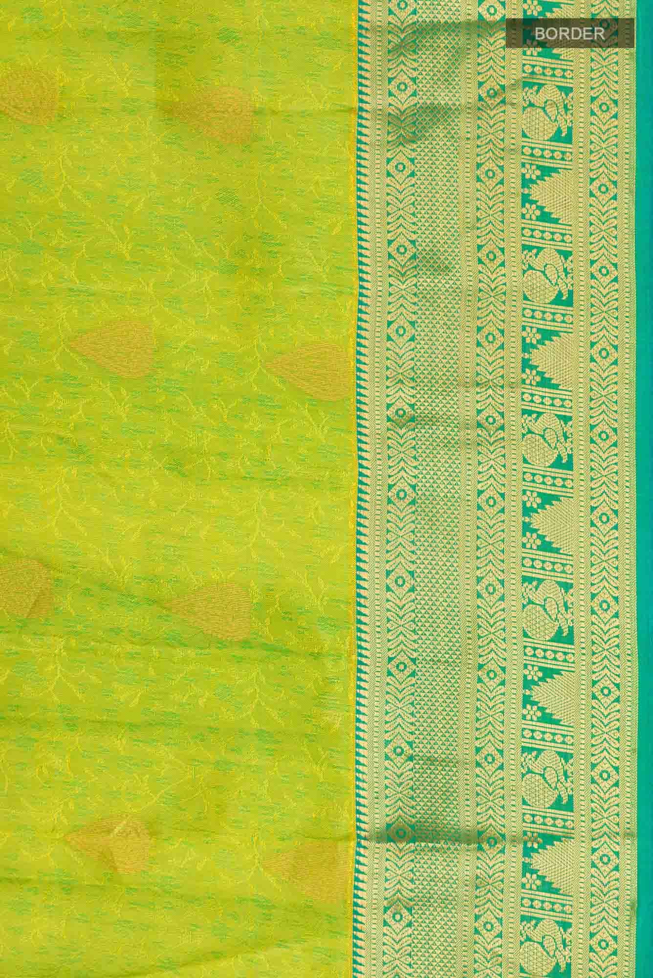Green Kanchipuram Silk Saree