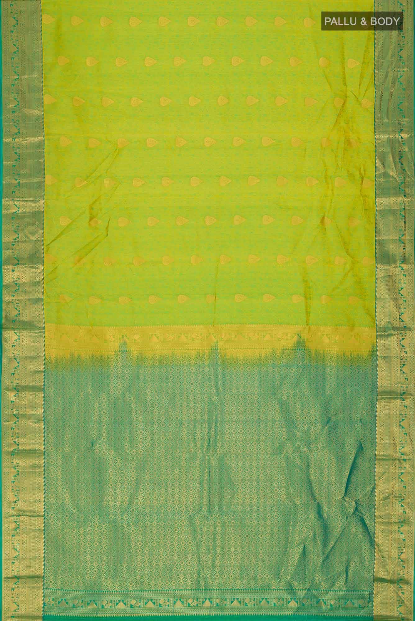 Green Kanchipuram Silk Saree
