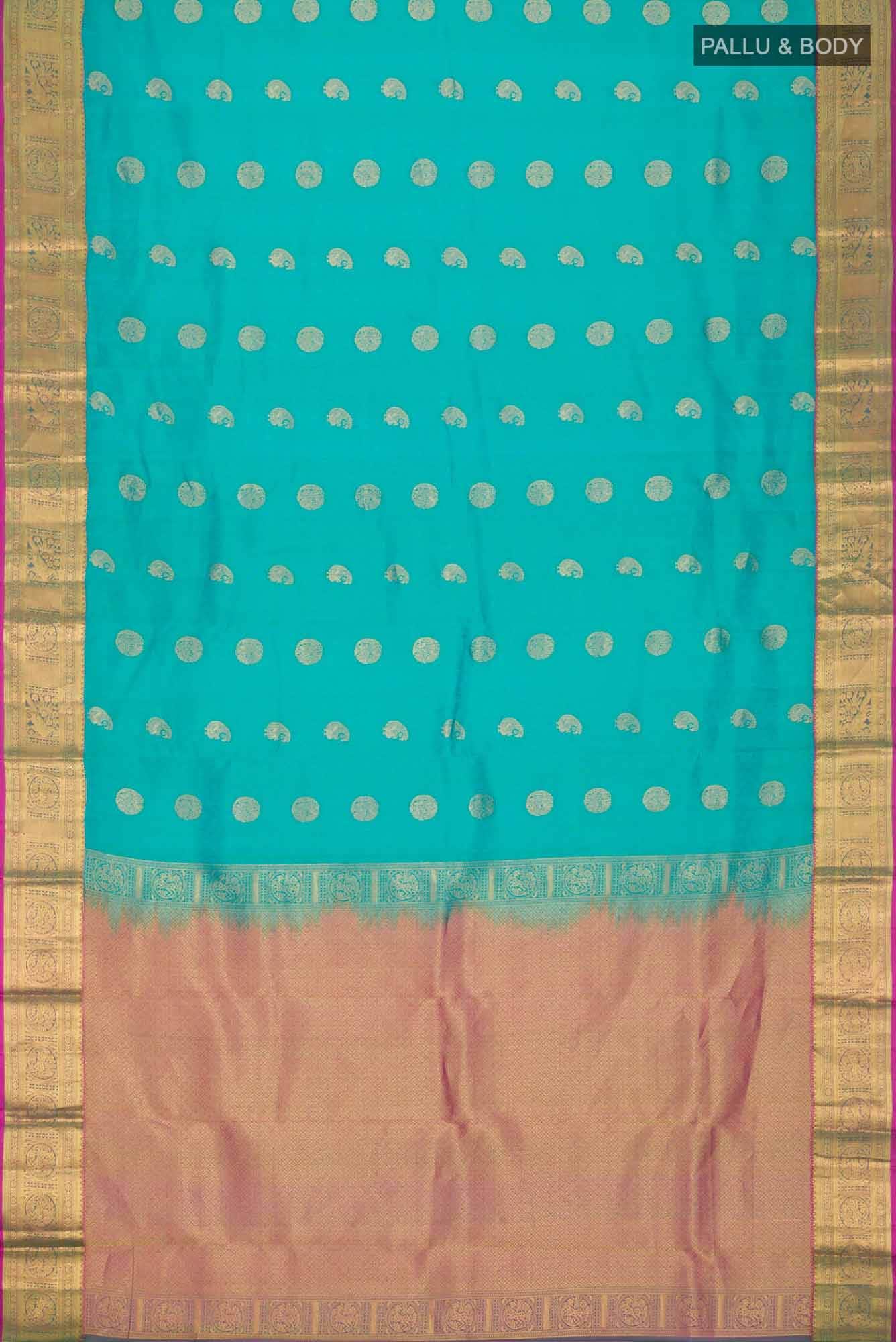 Green Kanchipuram Silk Saree