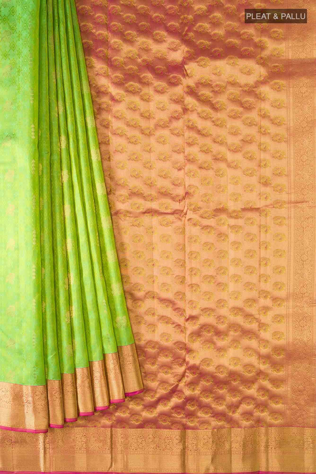 Green Kanchipuram Silk Saree