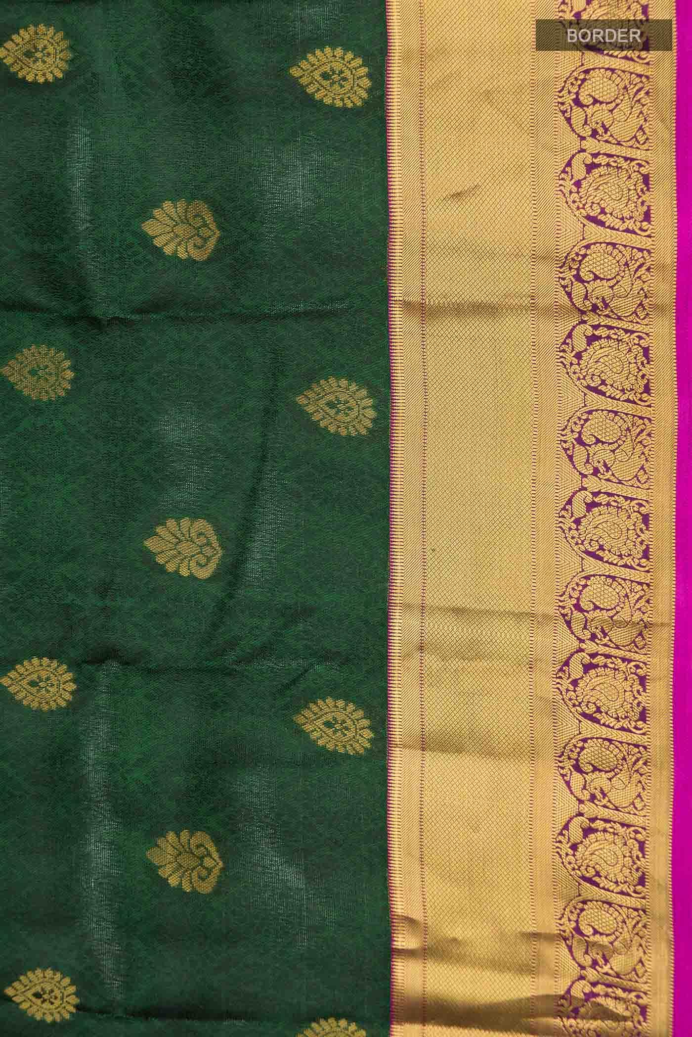Green Kanchipuram Silk Saree