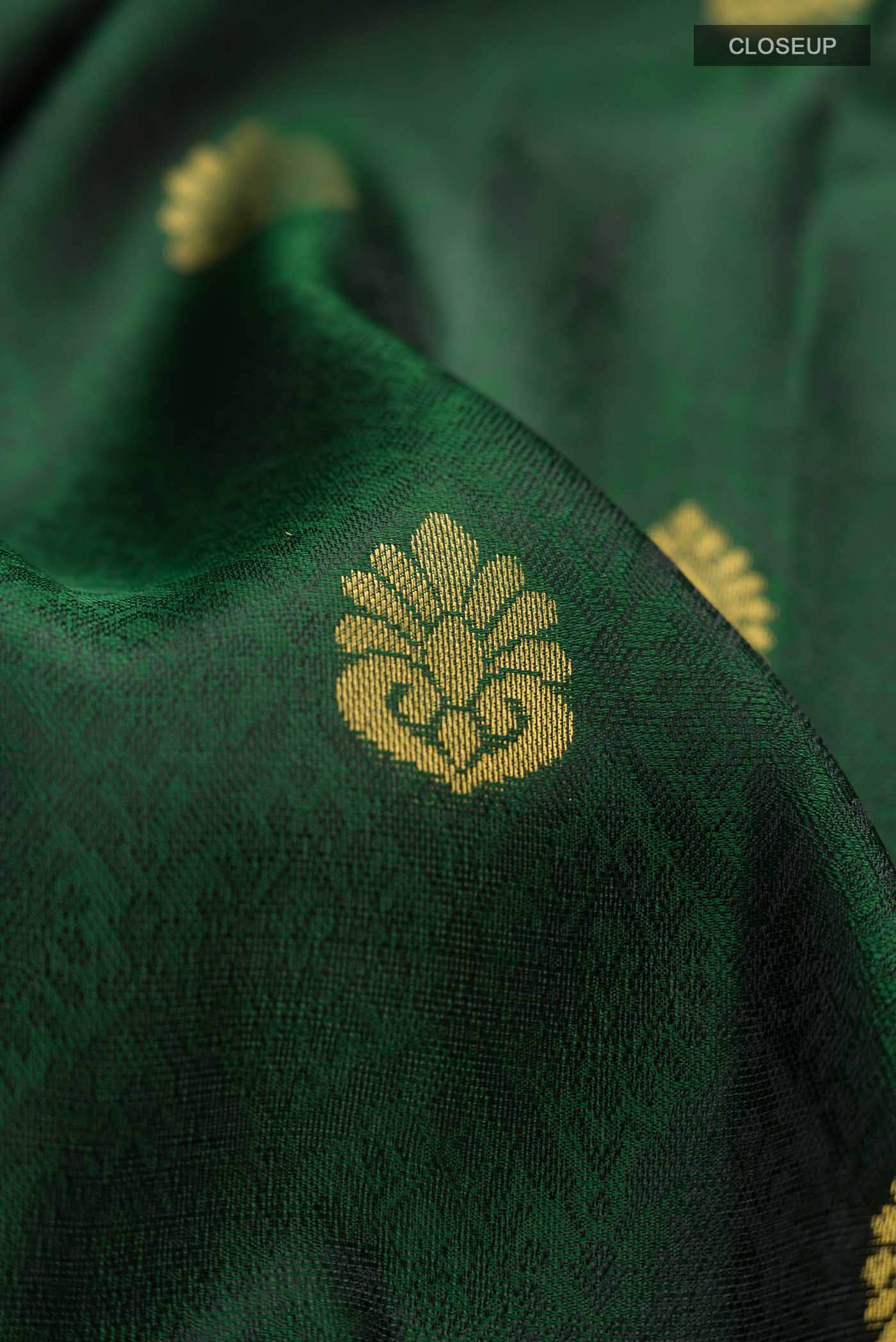 Green Kanchipuram Silk Saree