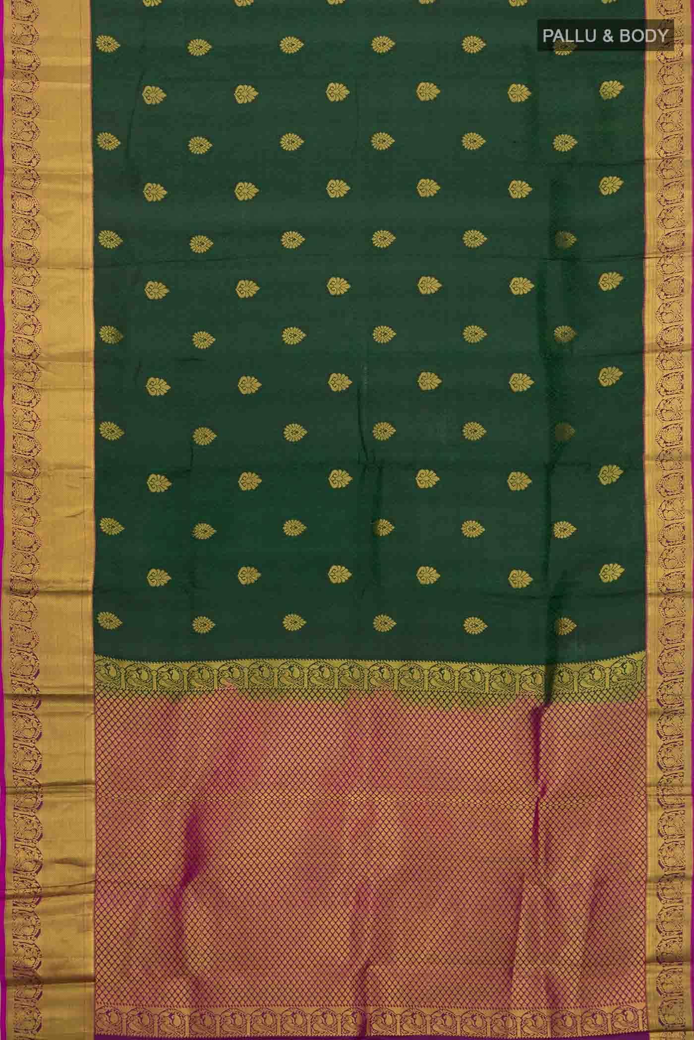 Green Kanchipuram Silk Saree
