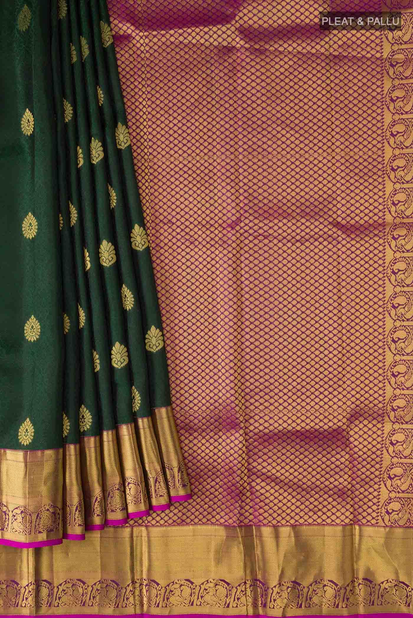 Green Kanchipuram Silk Saree