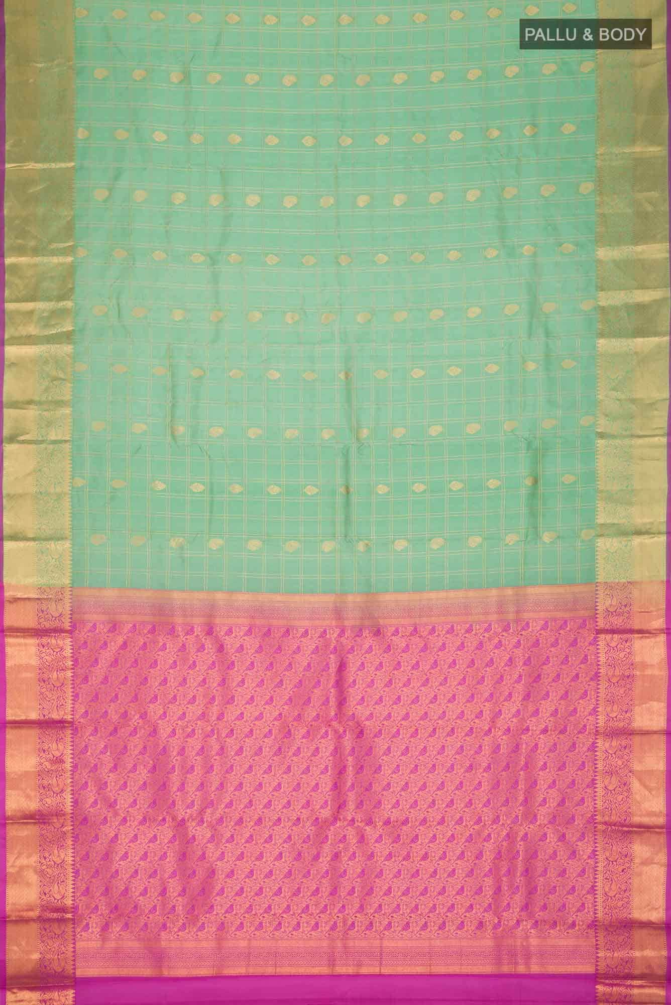 Green Kanchipuram Silk Saree