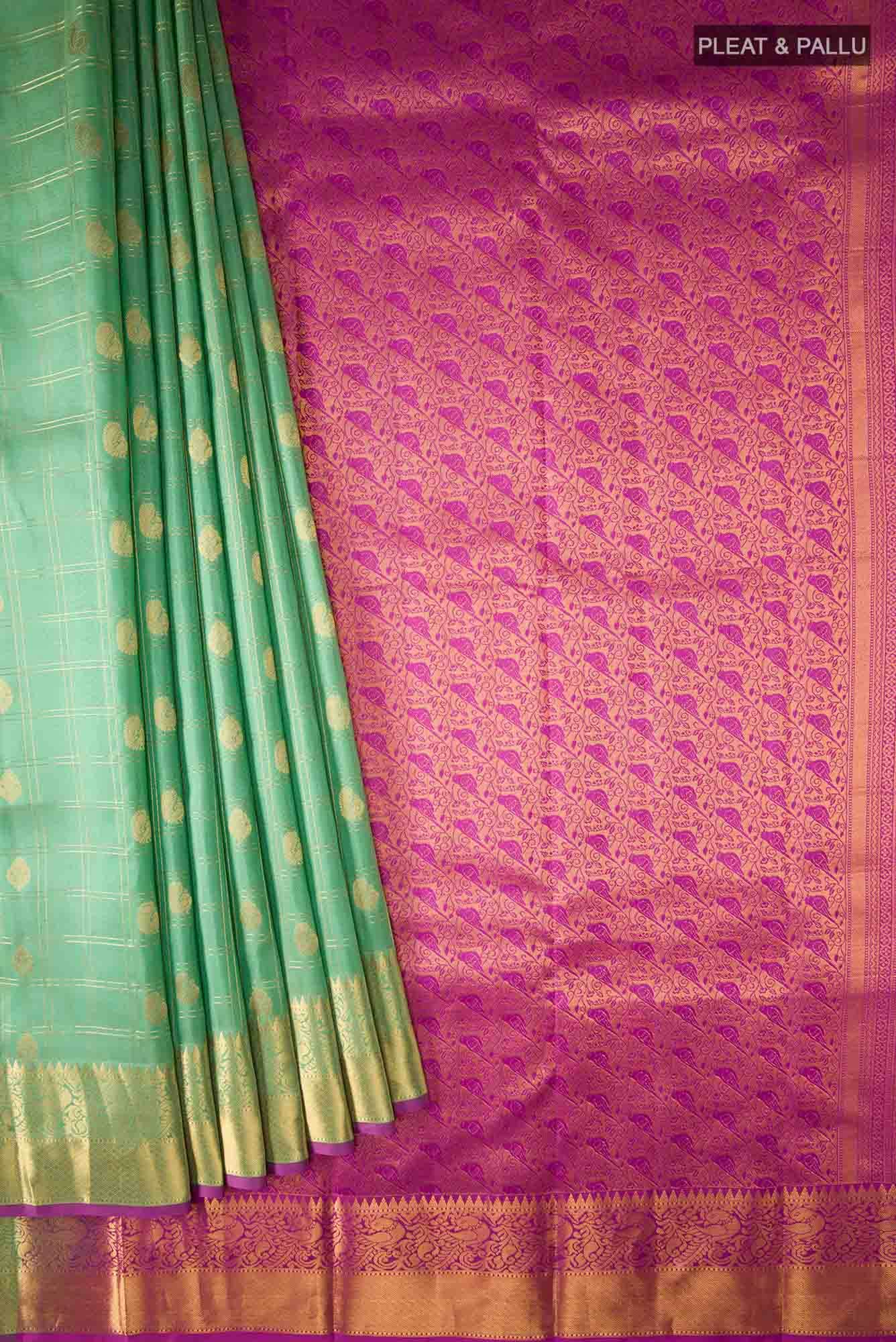 Green Kanchipuram Silk Saree