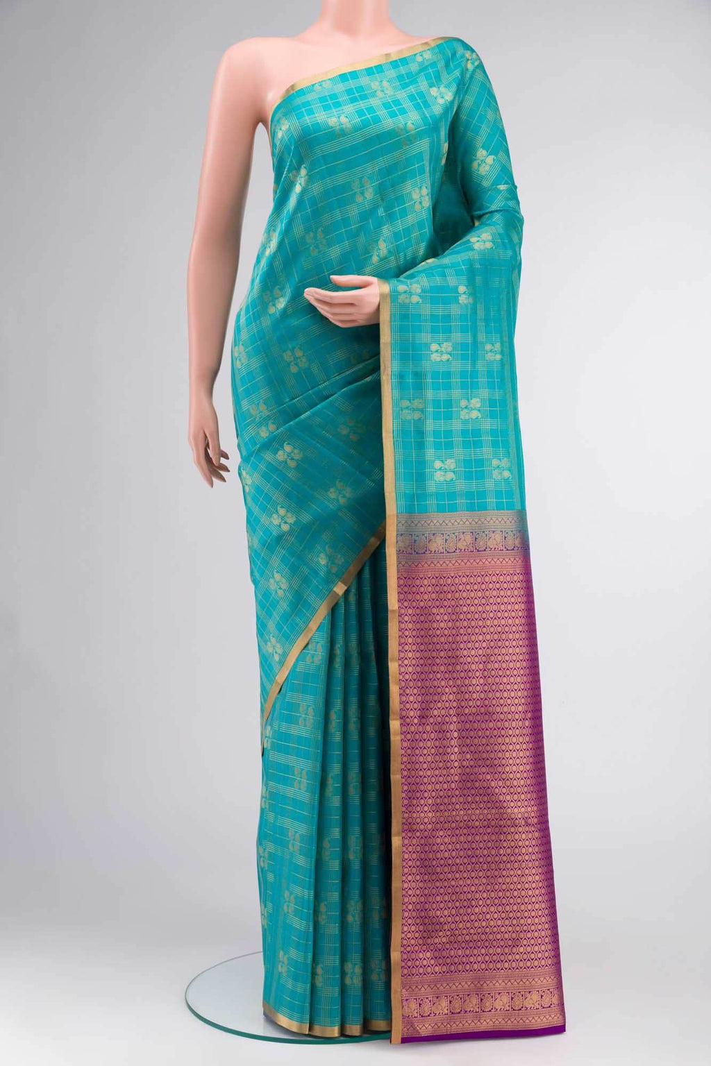 Green Kanchipuram Silk Saree