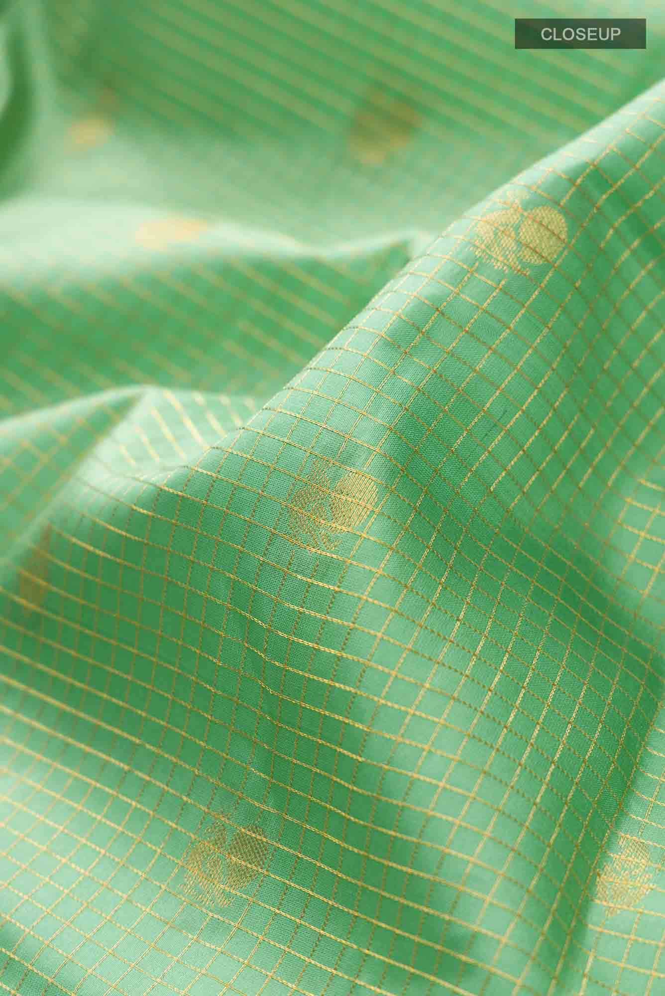 Green Kanchipuram Silk Saree