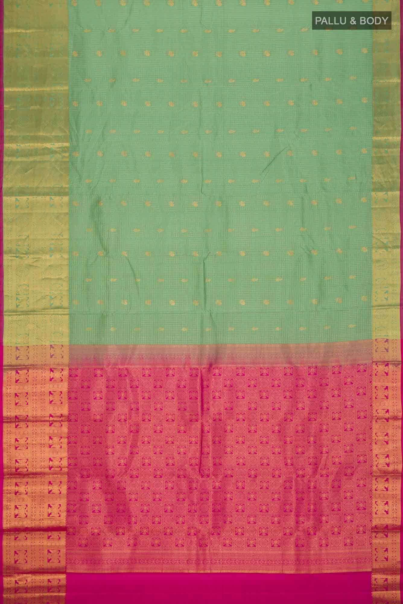 Green Kanchipuram Silk Saree