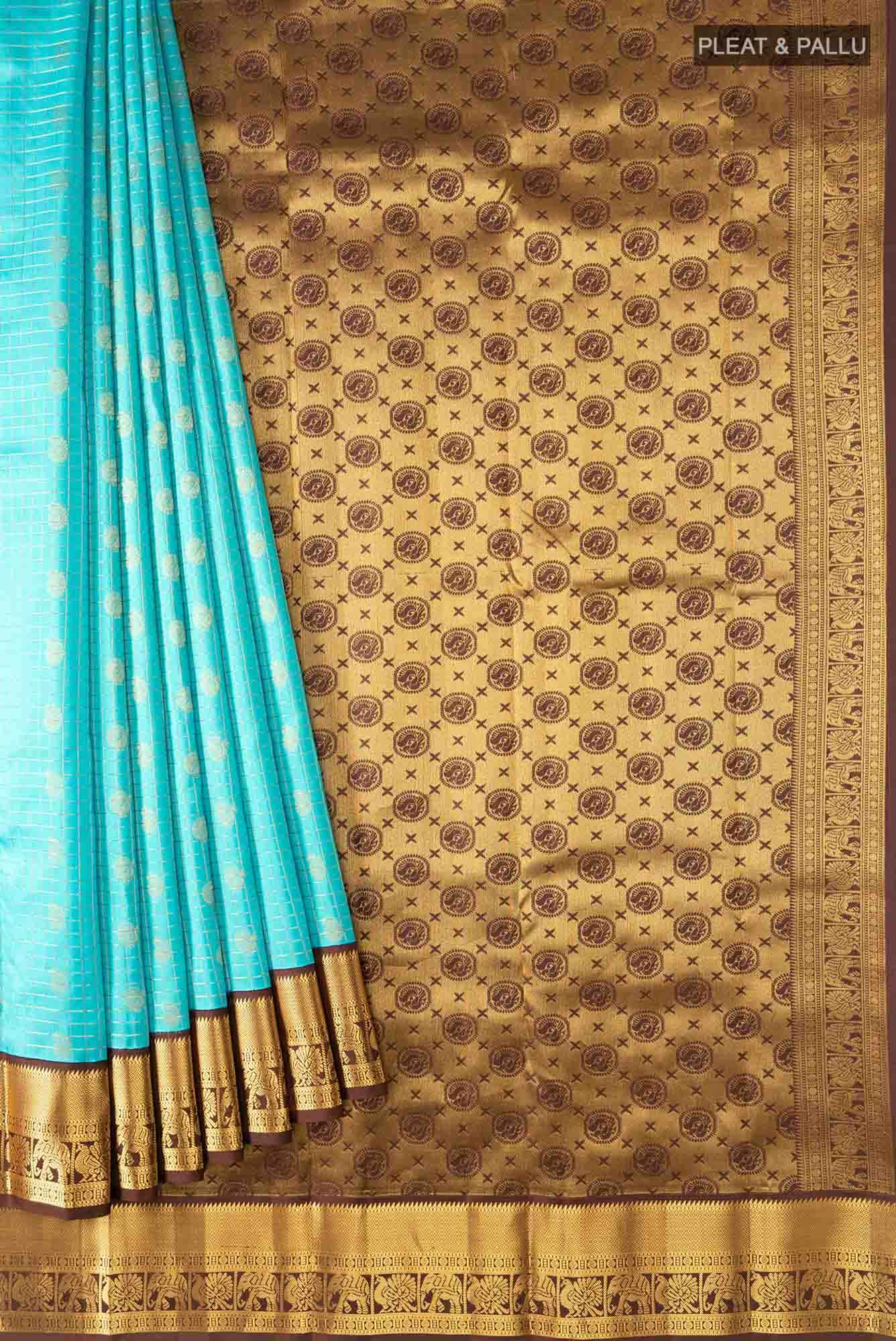 Green Kanchipuram Silk Saree