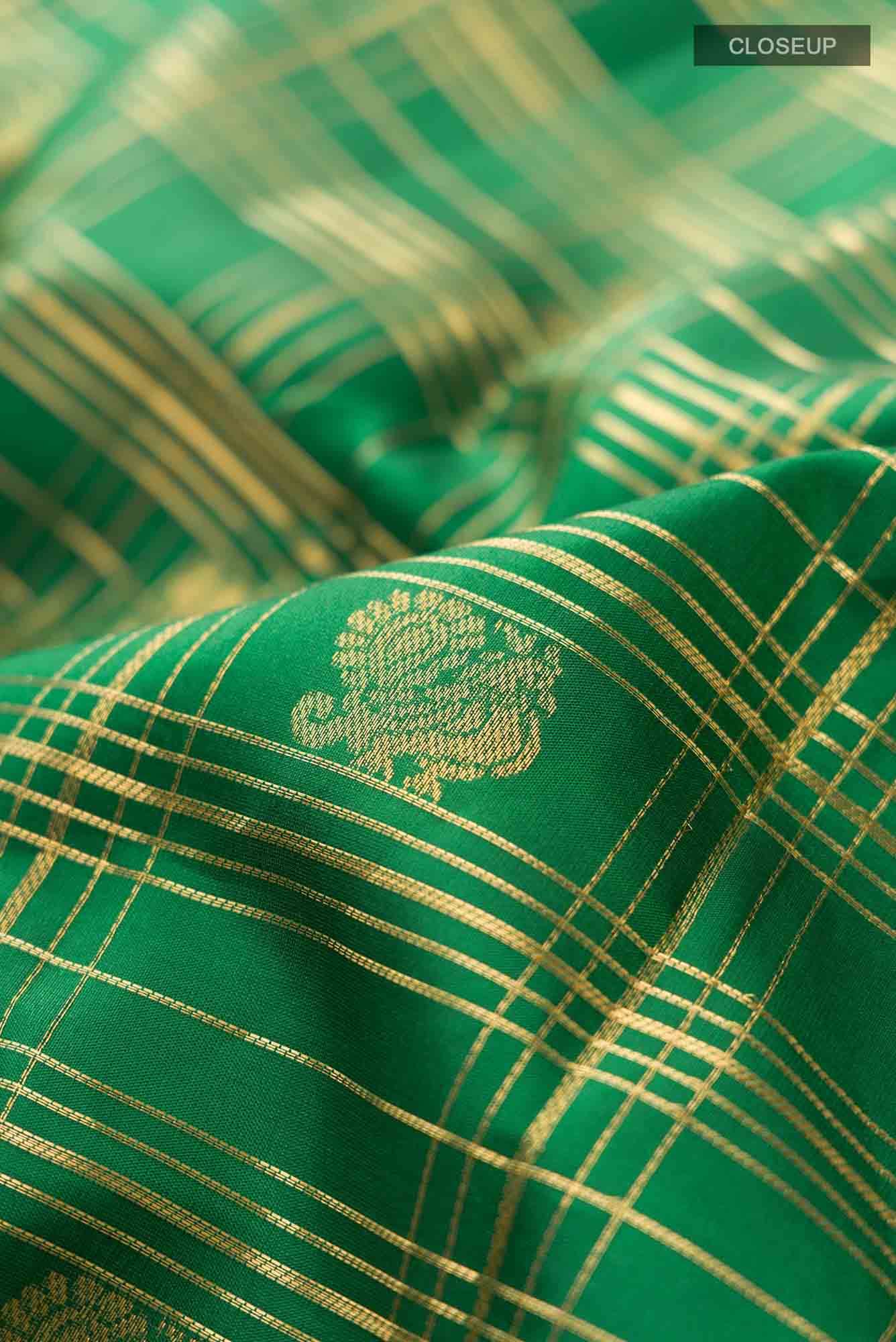 Green Kanchipuram Silk Saree