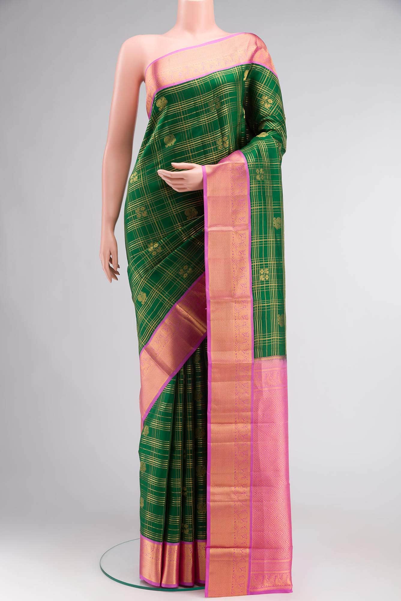 Green Kanchipuram Silk Saree