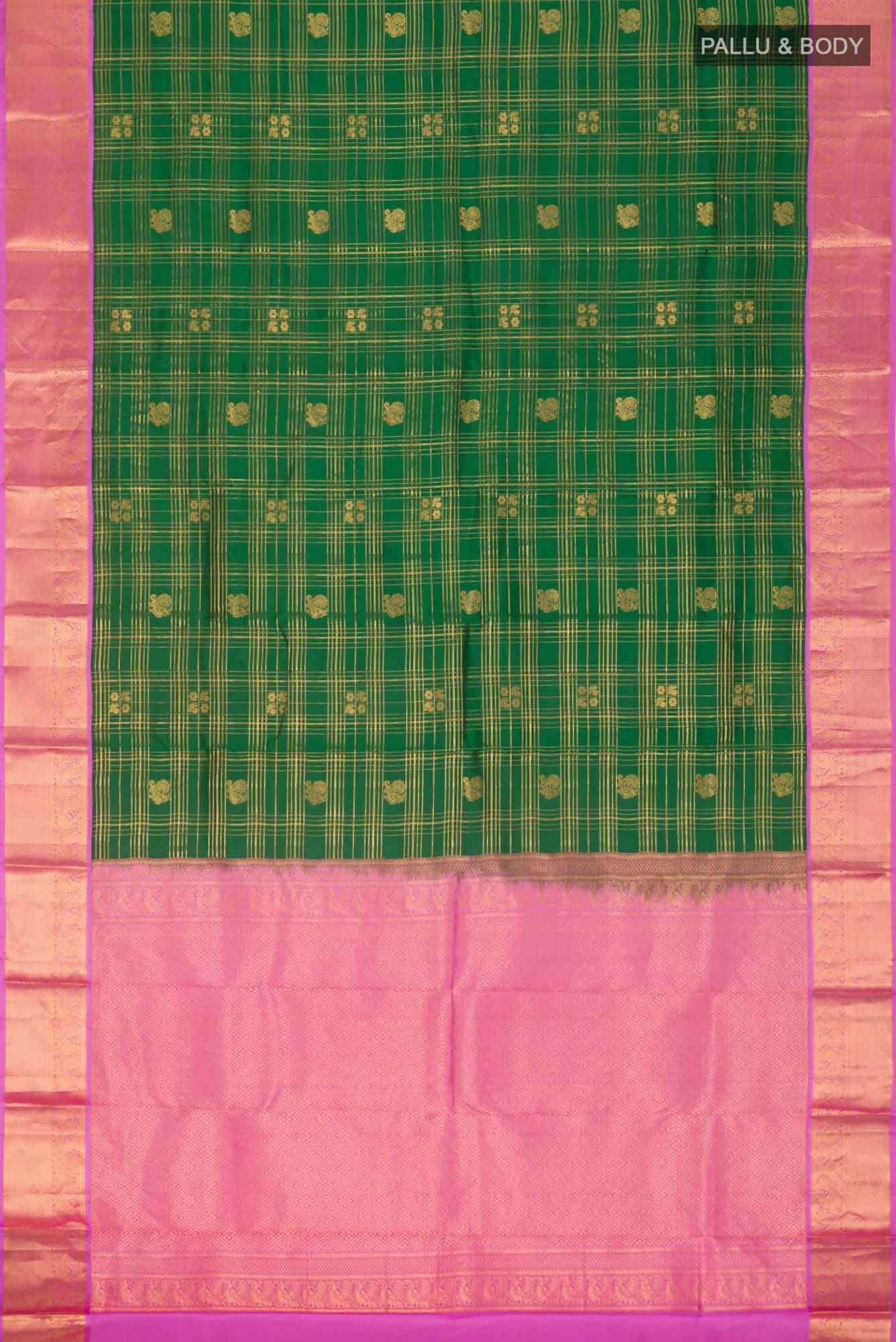 Green Kanchipuram Silk Saree