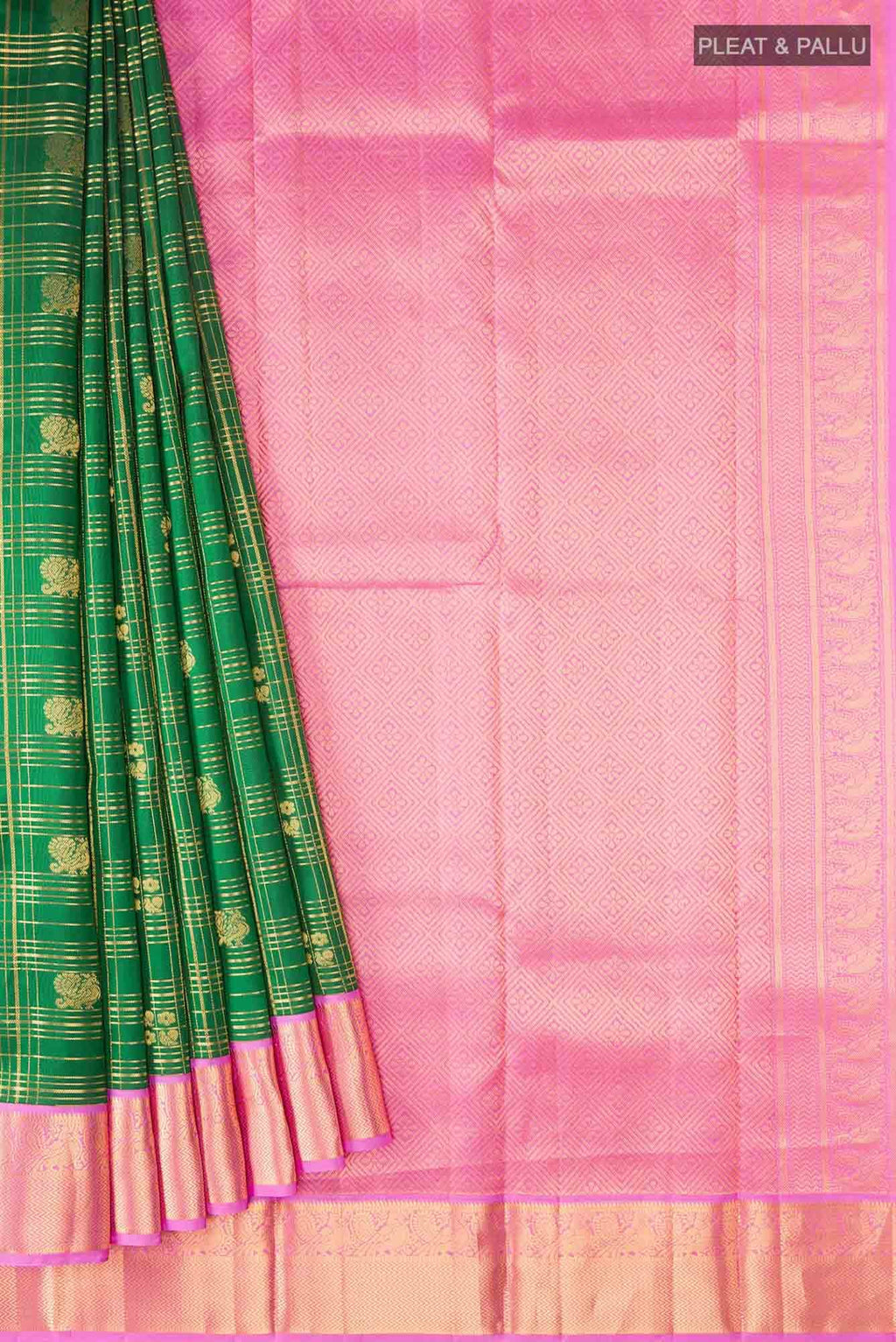 Green Kanchipuram Silk Saree