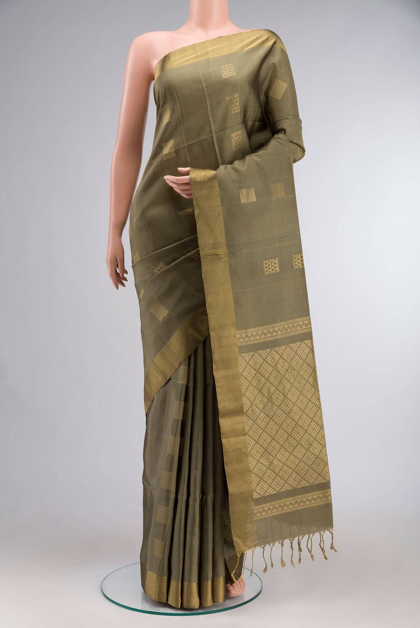 Green Soft Silk Saree