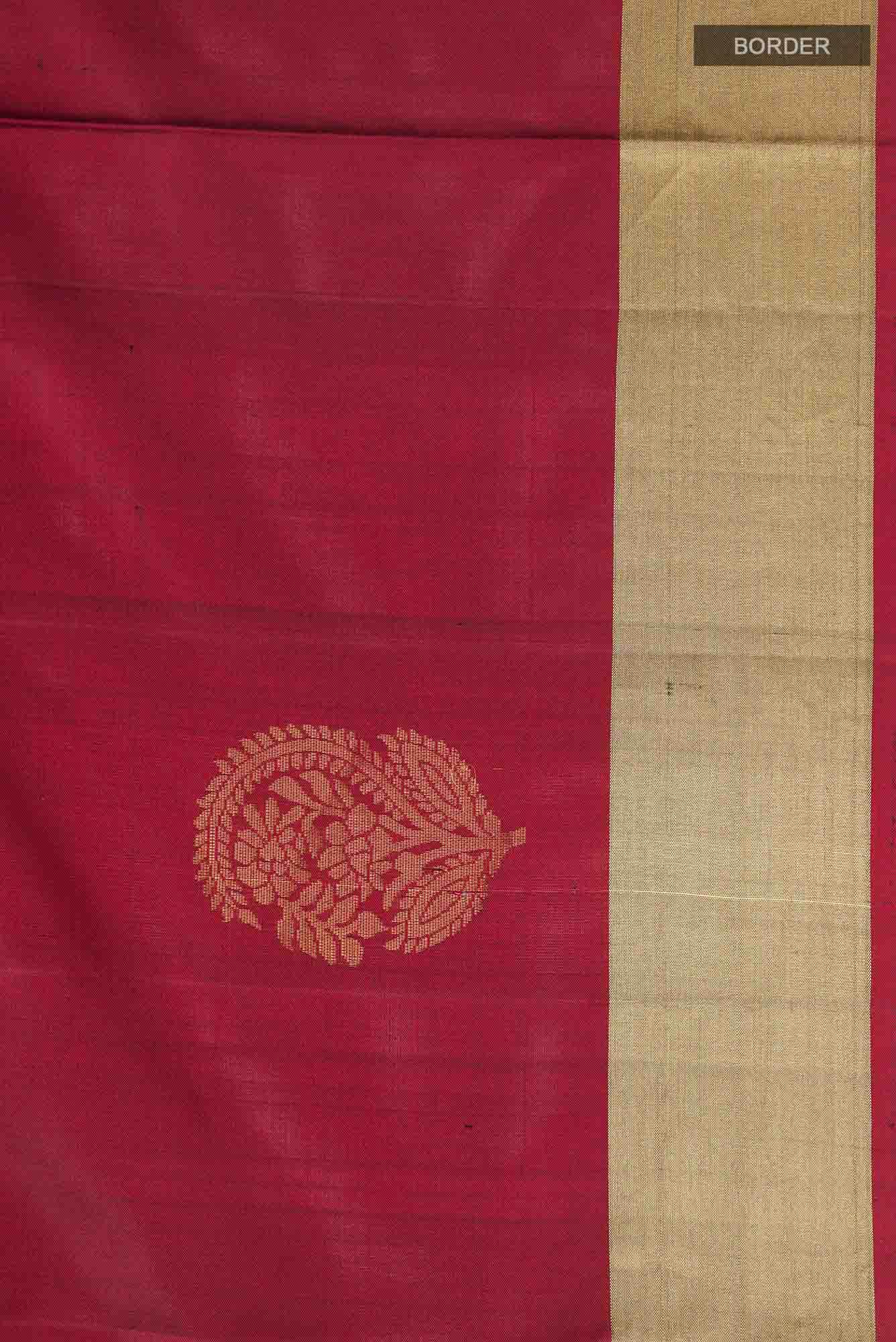 Maroon Soft Silk Saree