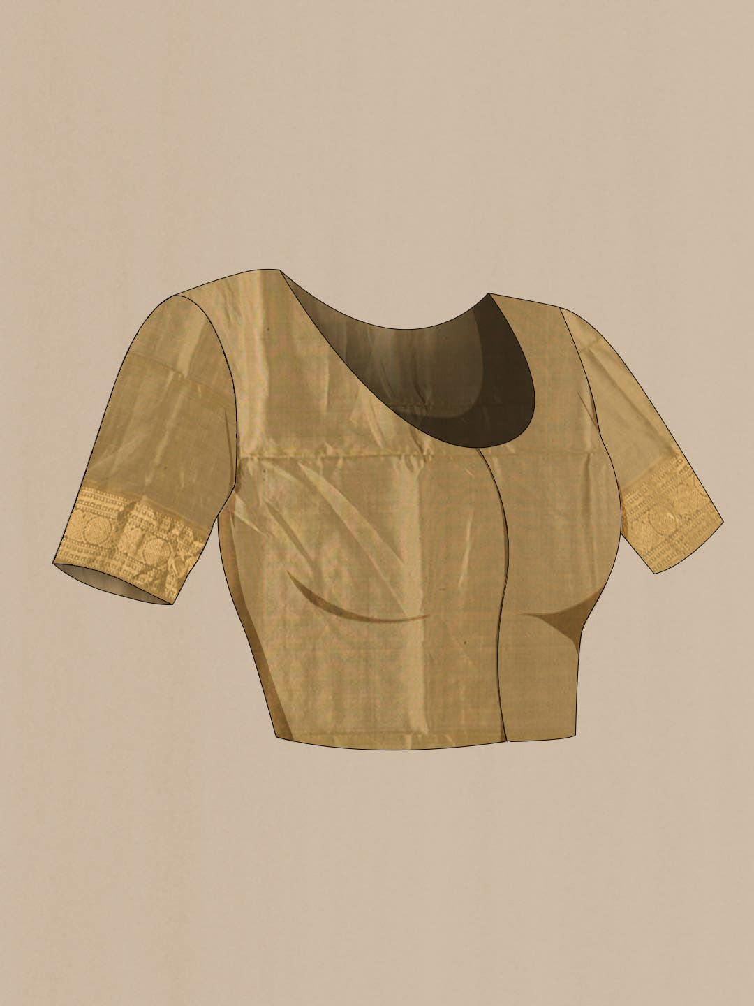 Rust Soft Silk Saree