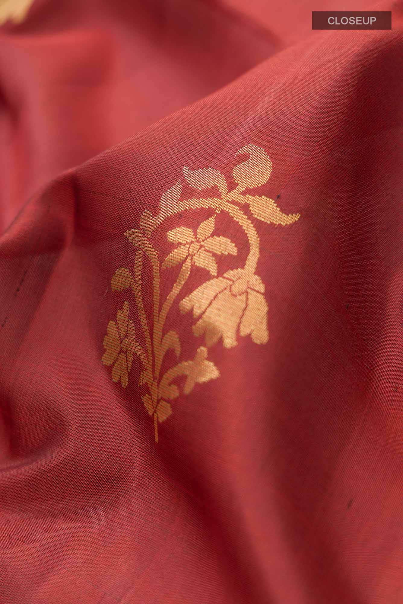 Maroon Soft Silk Saree