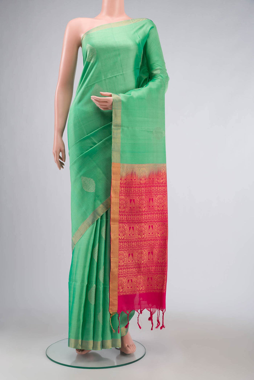 Green Soft Silk Saree